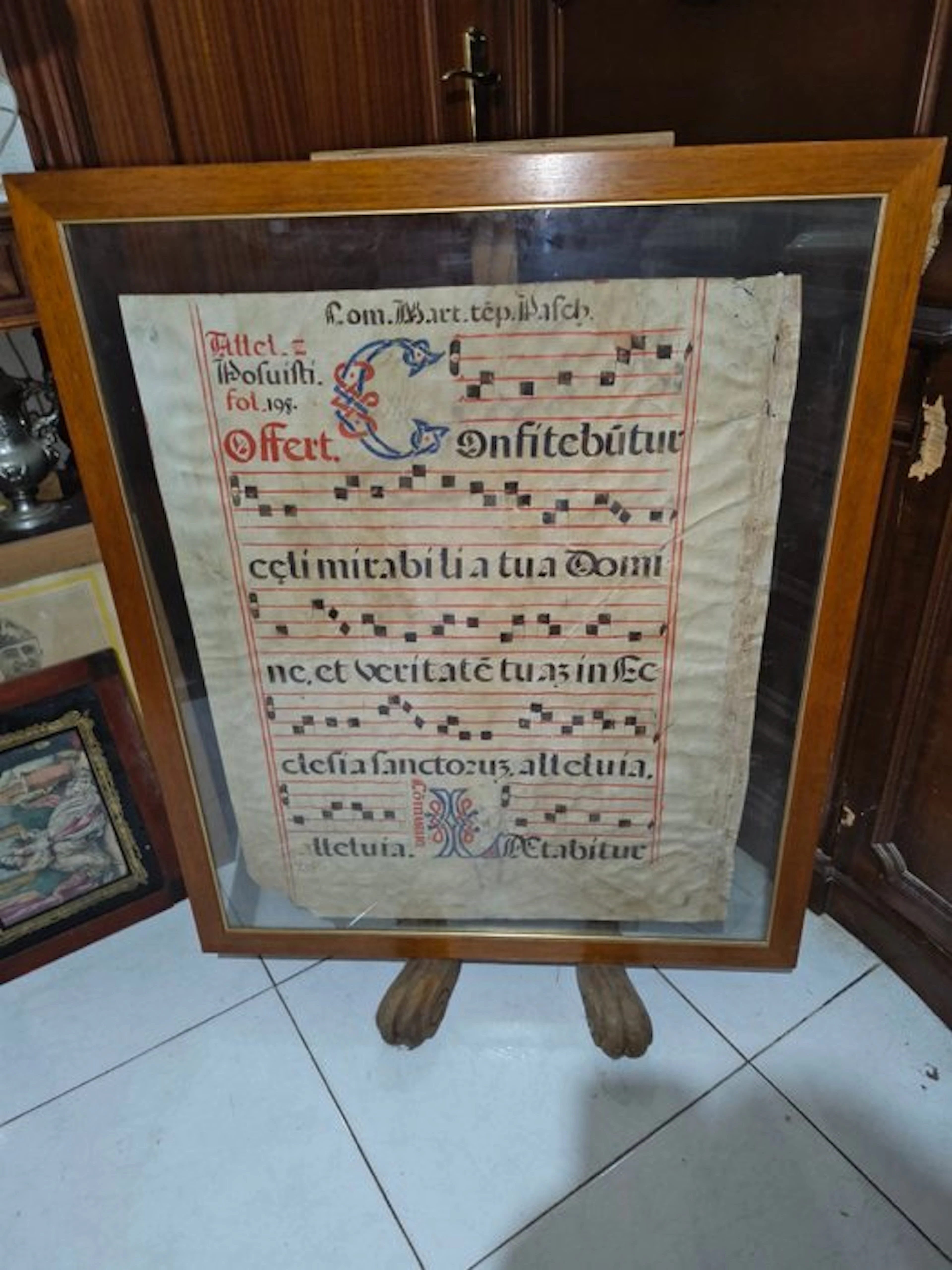 Spain - Document - Canto Gregoriano - 1600