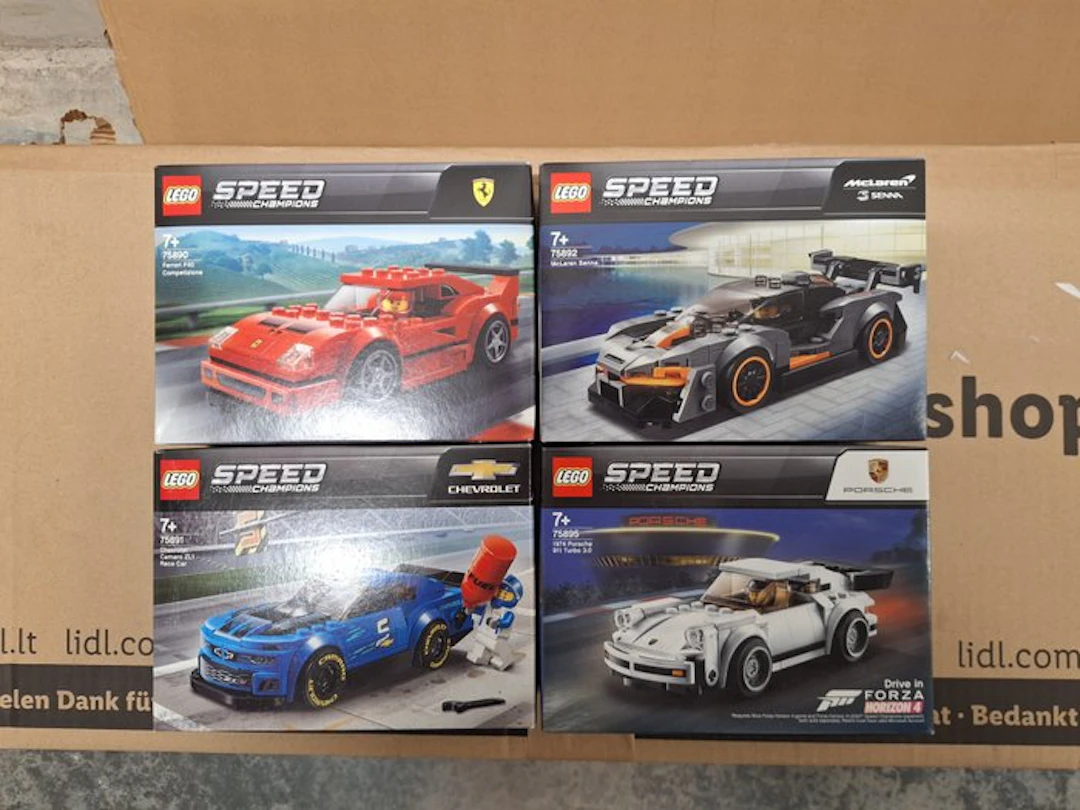 LEGO Set - Speed Champions - Speed Champions 75890, 75891, 75892, 75895