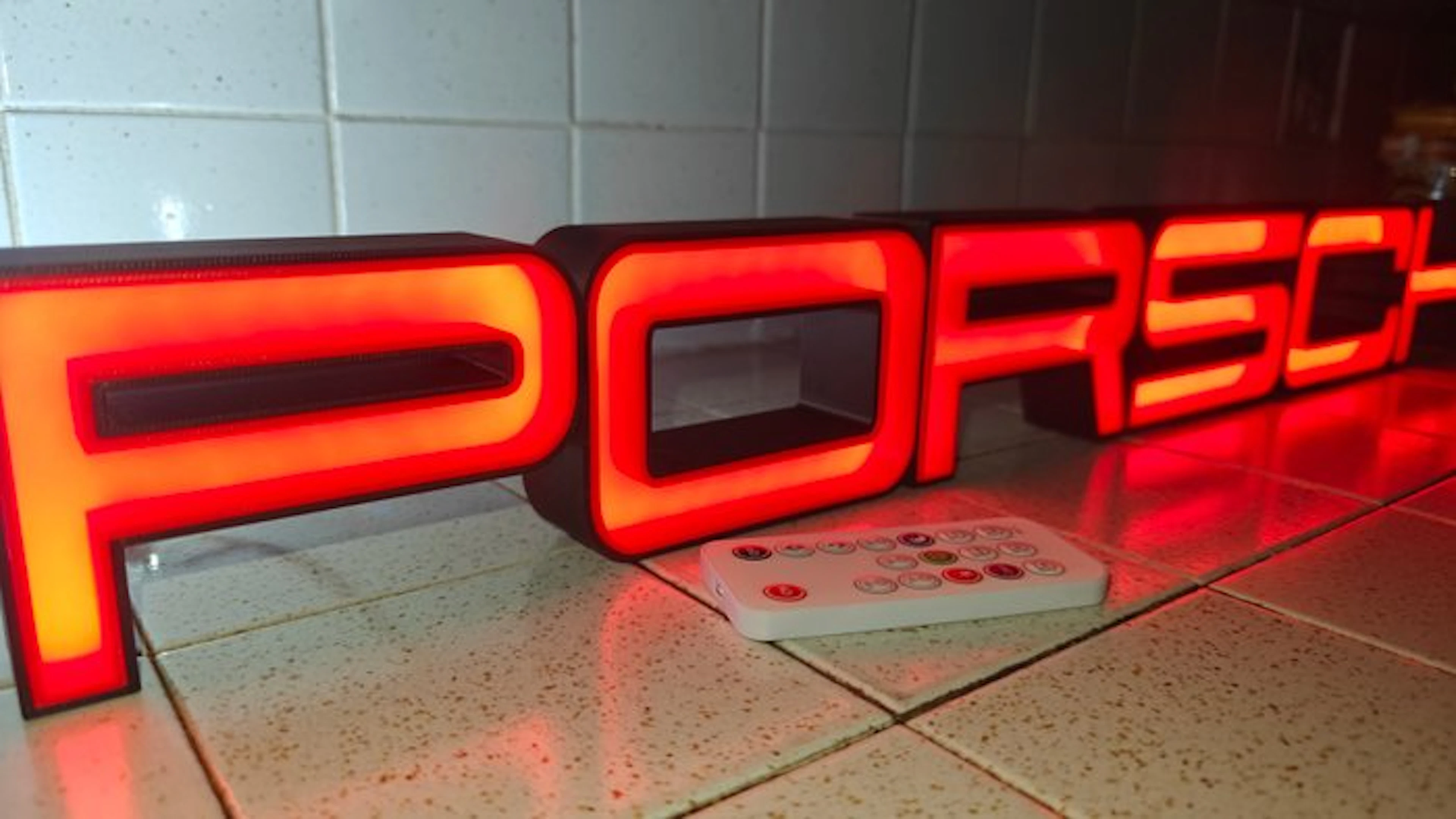 Sign - Porsche - 75cm USB Led XL - 2026