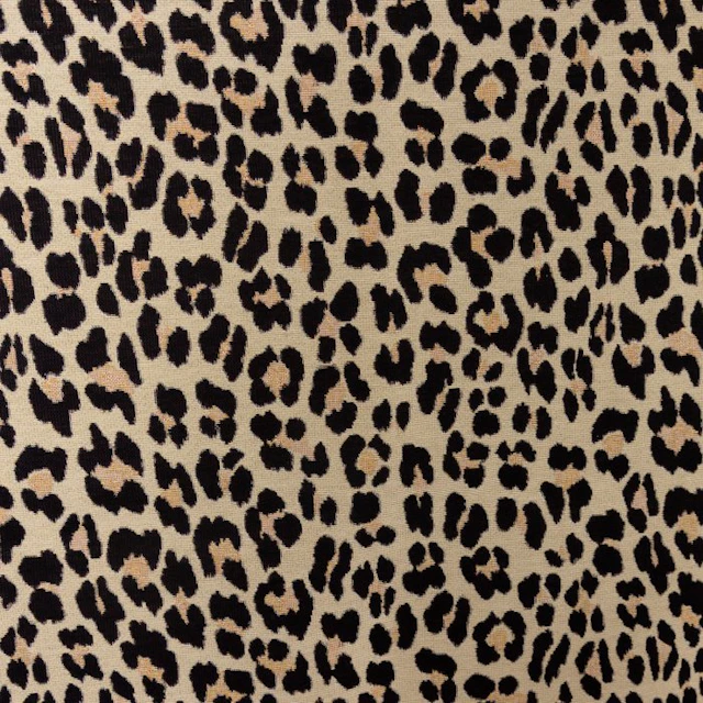 AA016 - Allover Leopard Gobelin with Embossed/Relief...