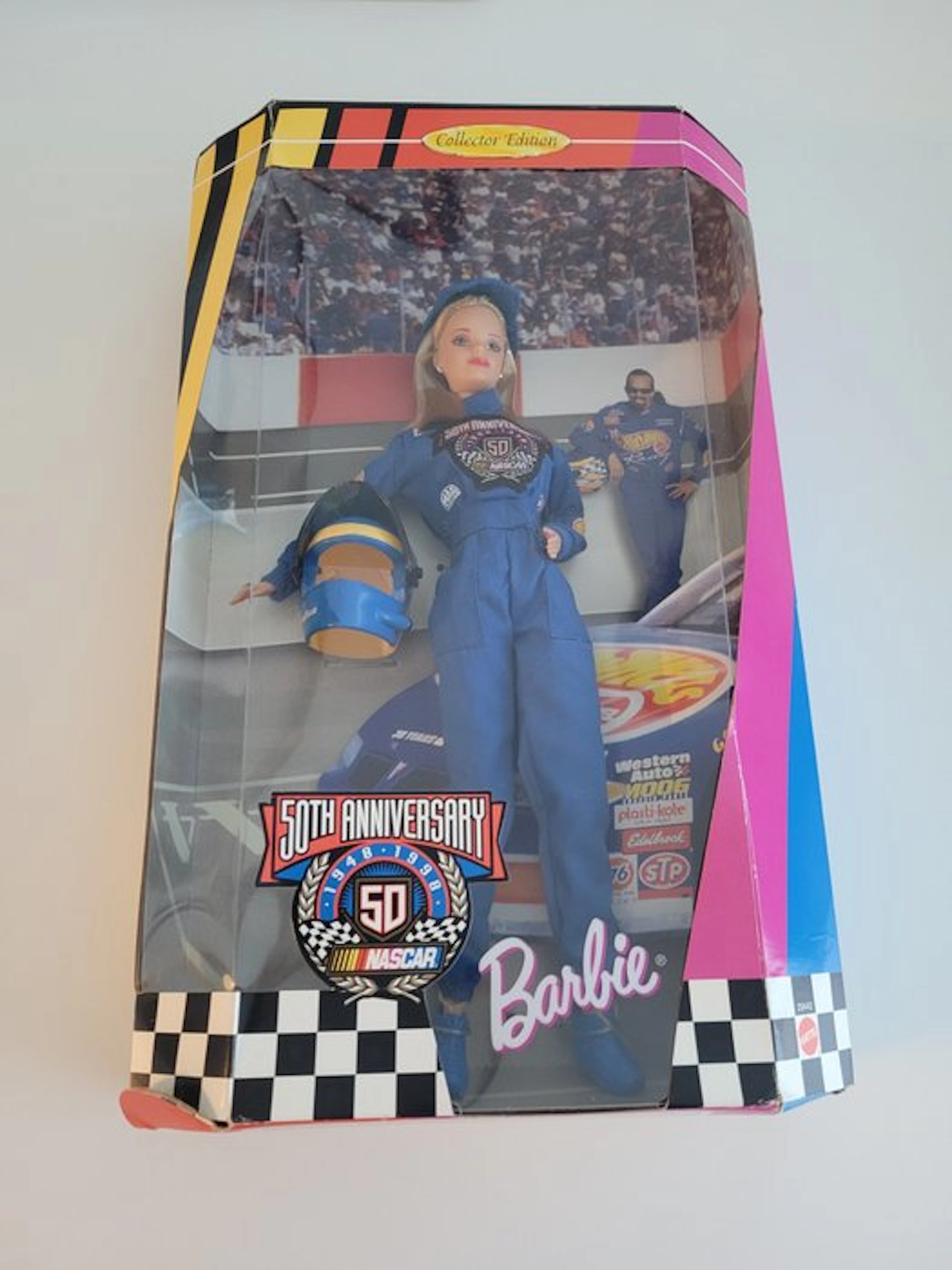 Barbie - Barbie doll 50th Anniversary NASCAR Barbie - 1990-2000