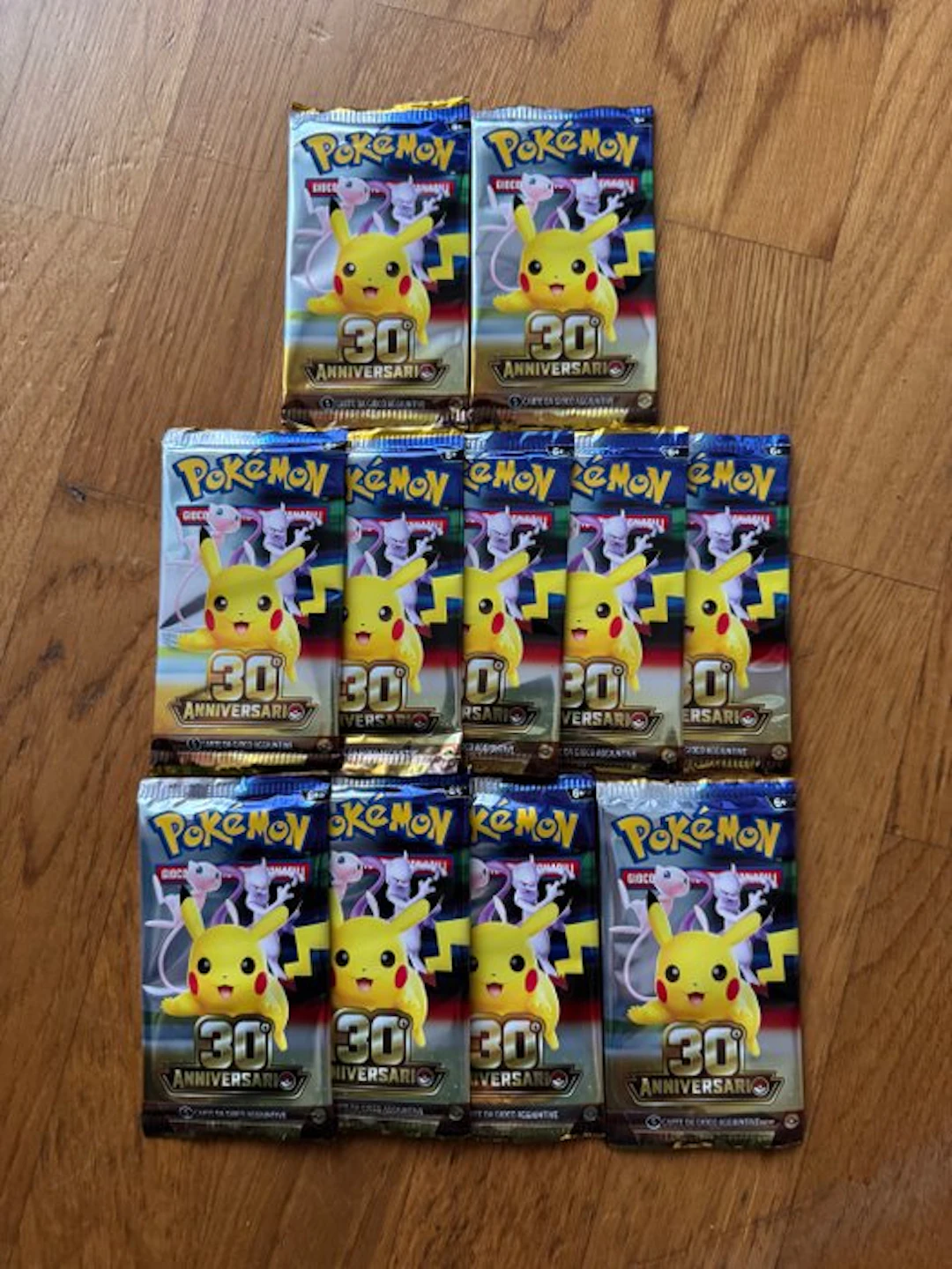 Pokémon - 11 Blister pack - 11 blister pakcs 30th...