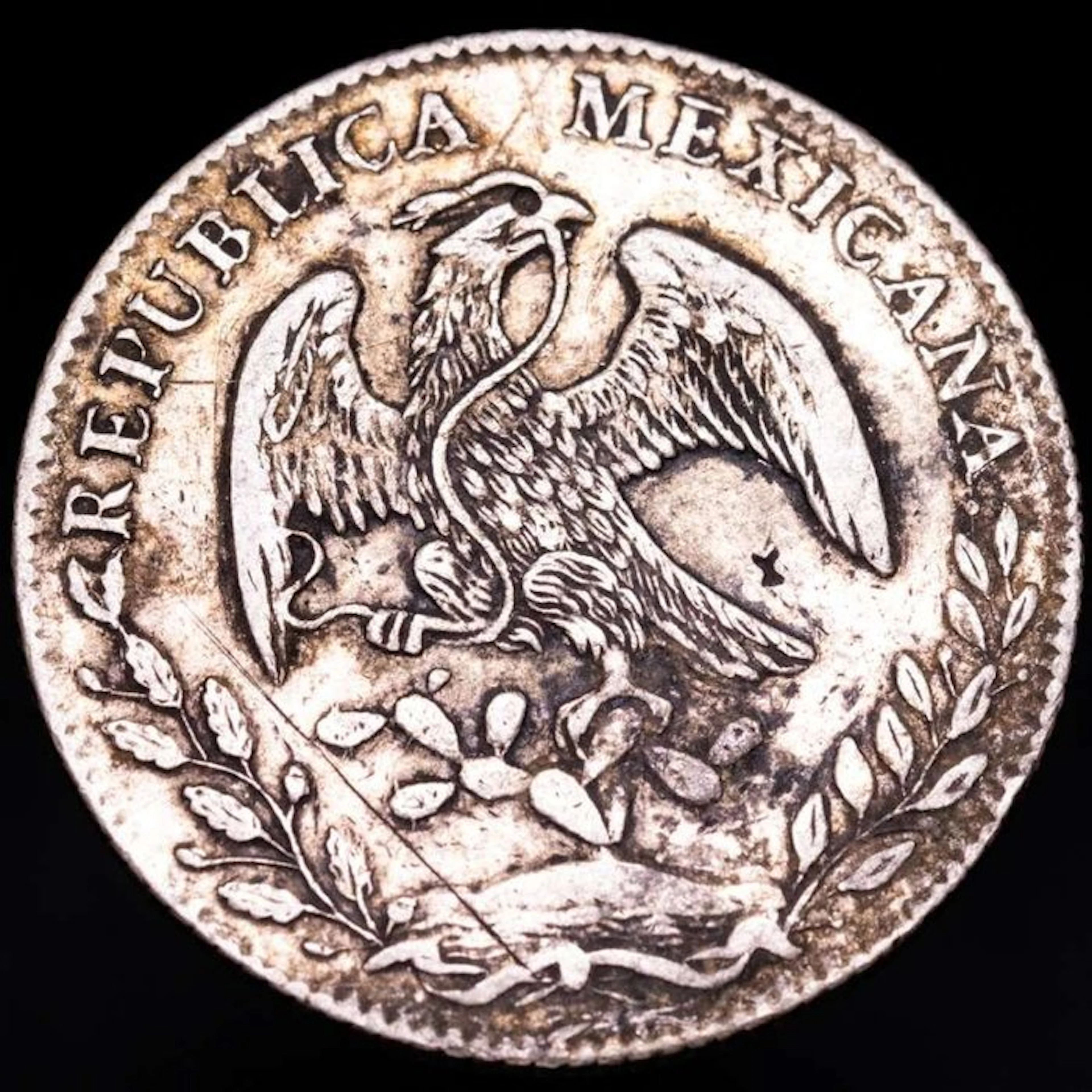 Mexico. 8 Reales 1878 Guanajuato mint FR (No reserve price)