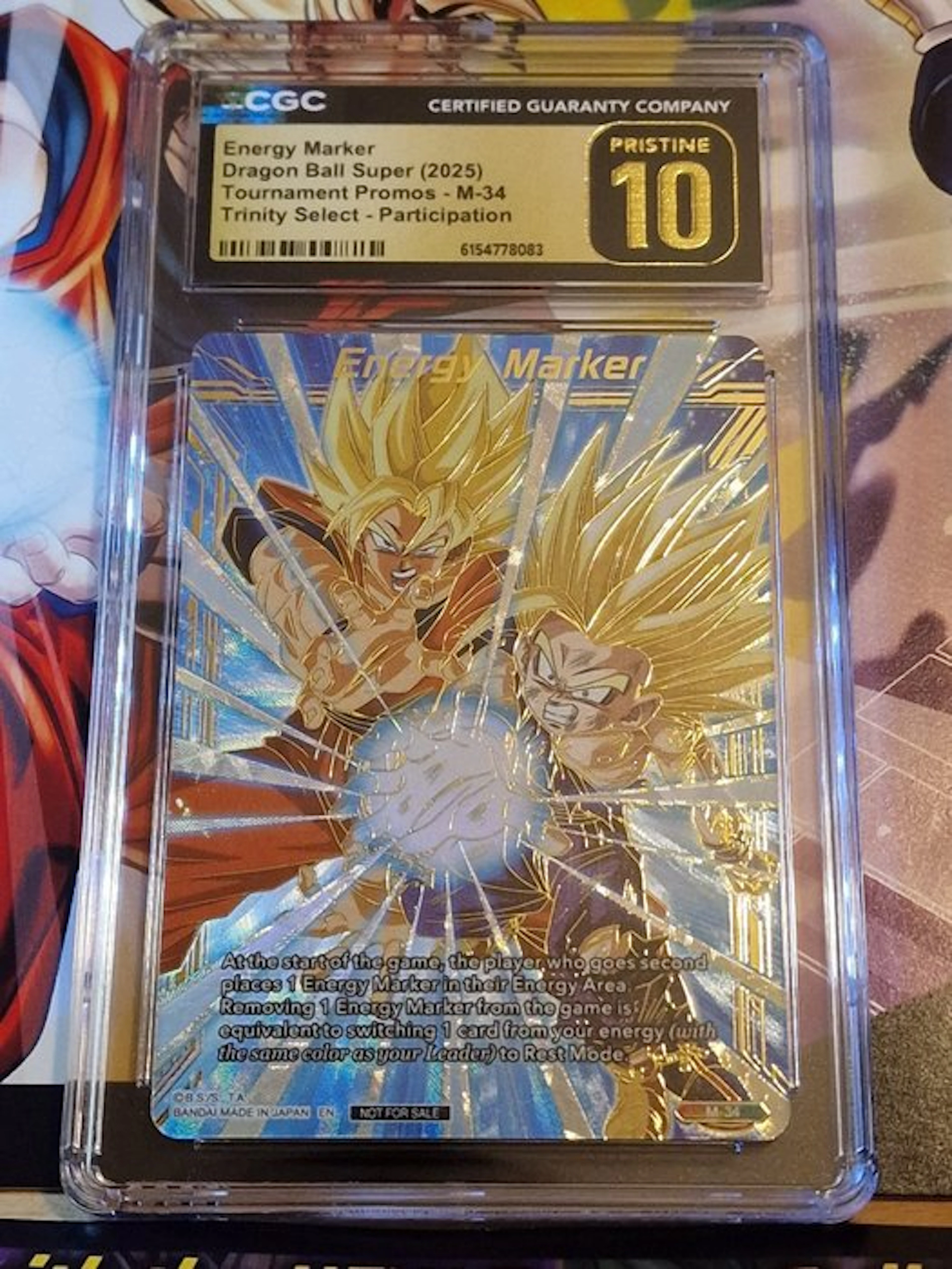 Bandai Graded card - Dragon Ball - Gohan & Goku - M-34...