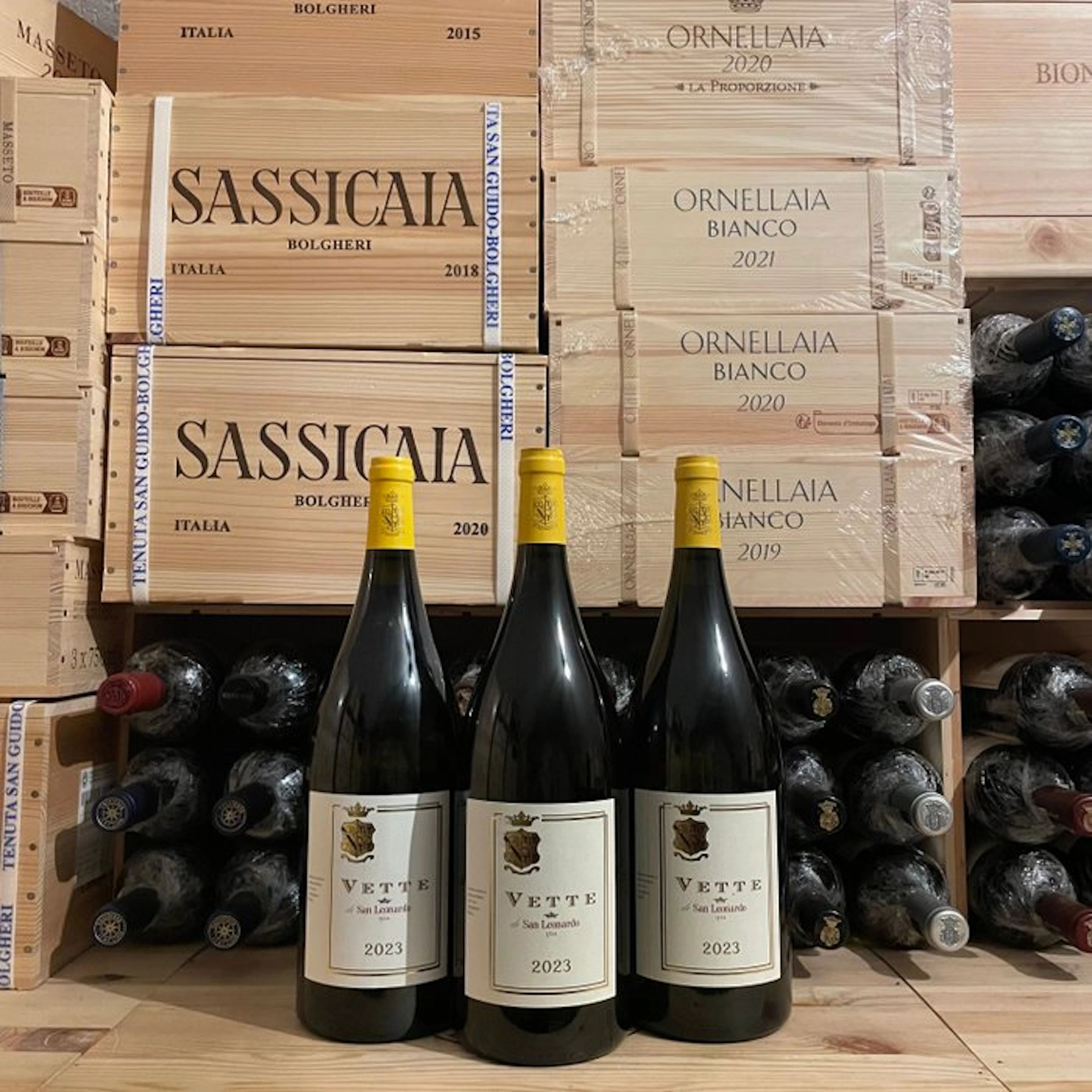 2025 San Leonardo, Sauvignon Blanc "Vette" - Trentino IGT - 3 Magnums (1.5L)