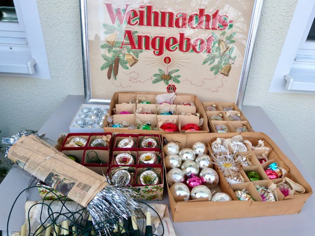 Christmas baubles - Glass - large lot