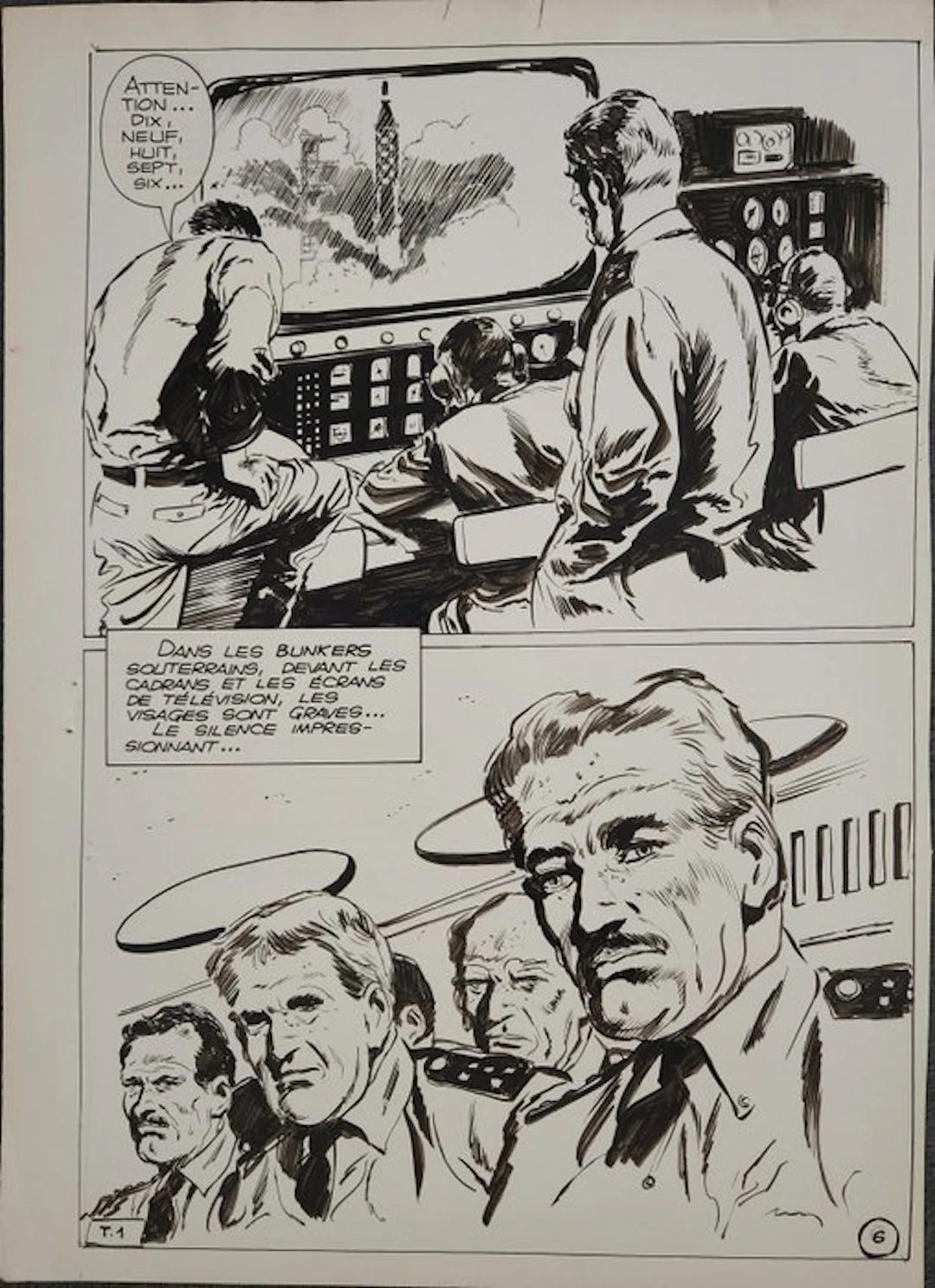 Dupuis, Pierre - 1 Original page - Titan - 1981