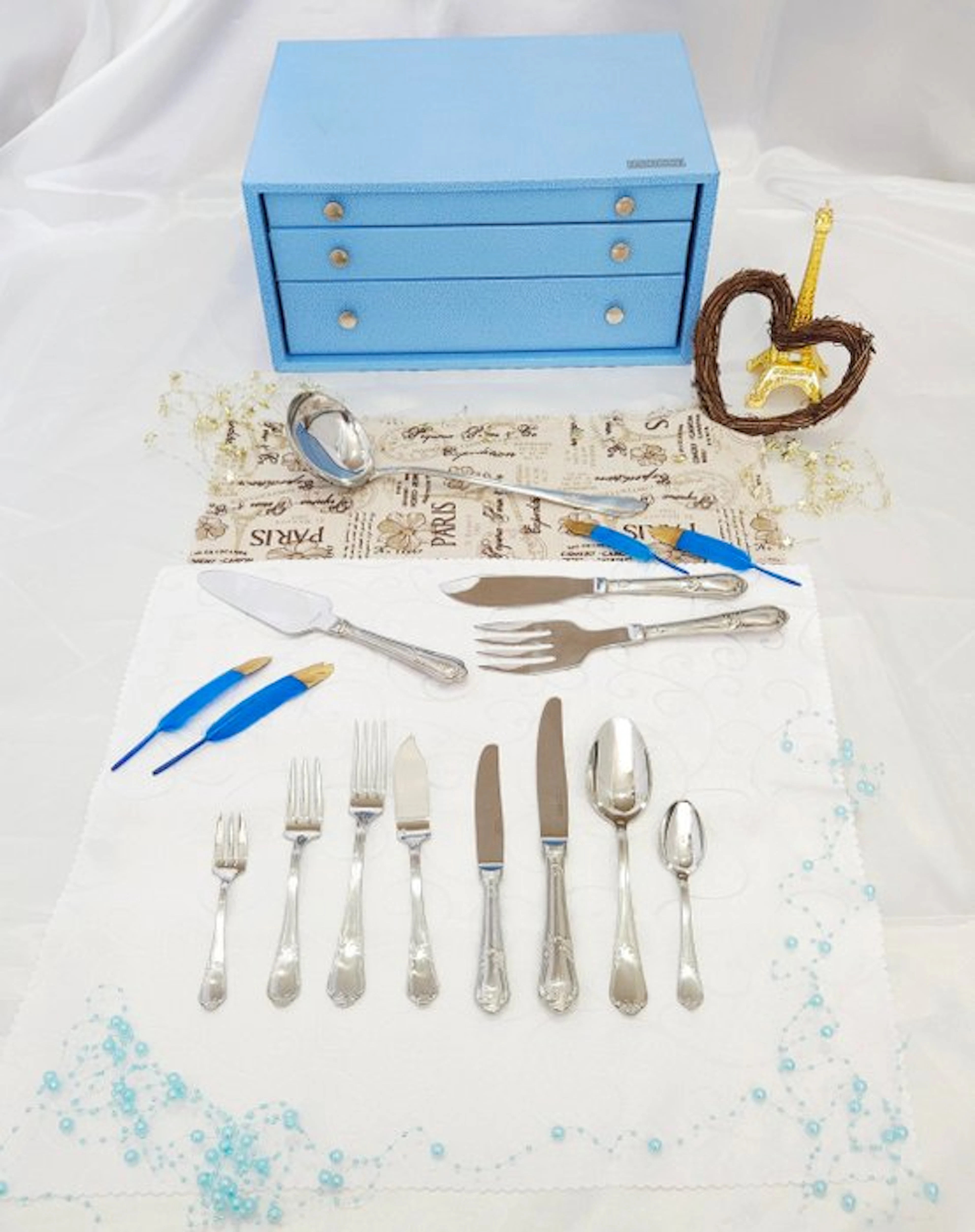 Guy Degrenne - Cutlery set (100) - Louis XV - 18-10 stainless steel