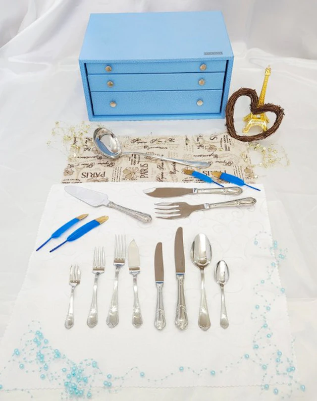 Guy Degrenne - Cutlery set (100) - Louis XV - 18-10 stainless steel
