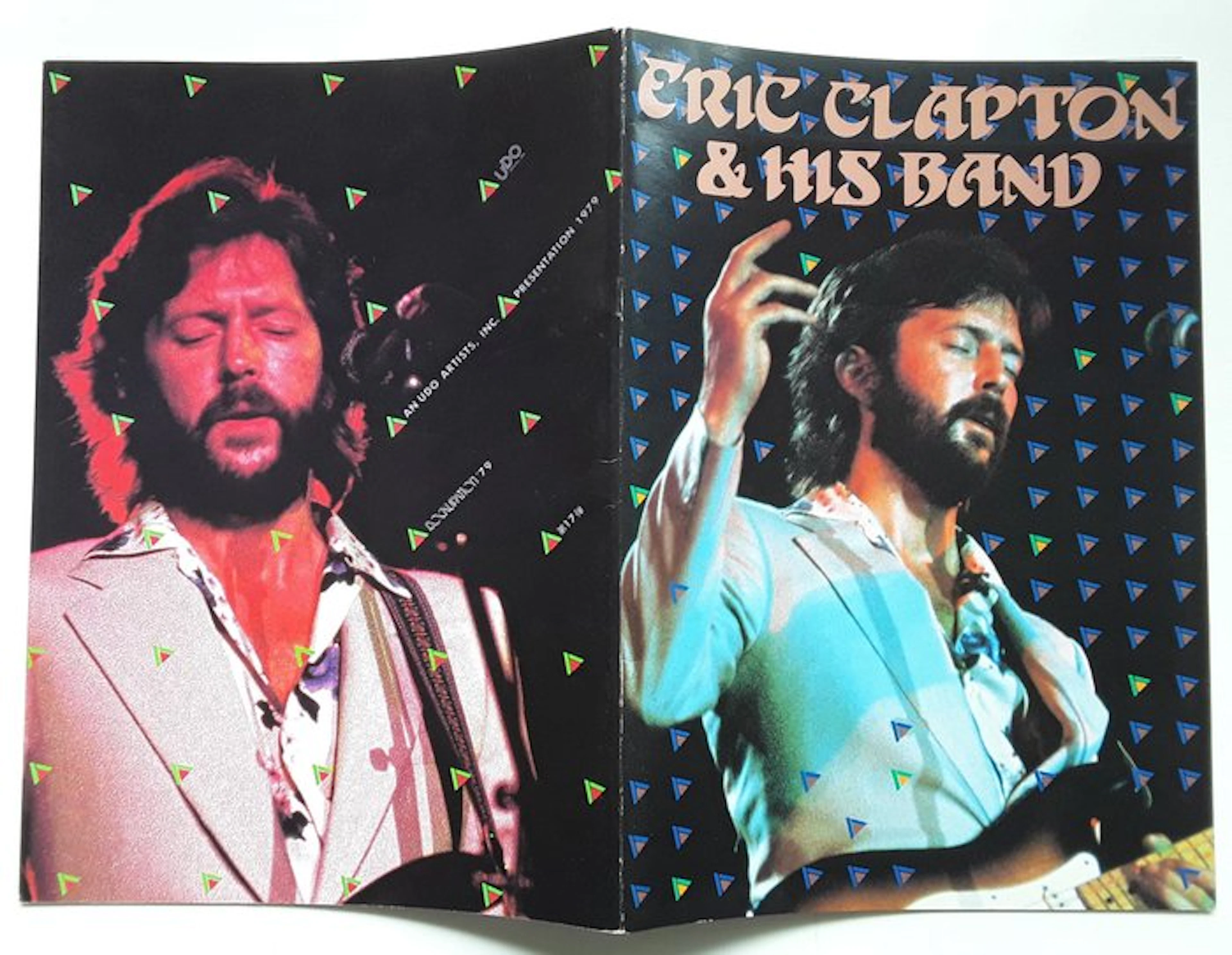 Eric Clapton - Tour Book, Rare Japan Original - 1979