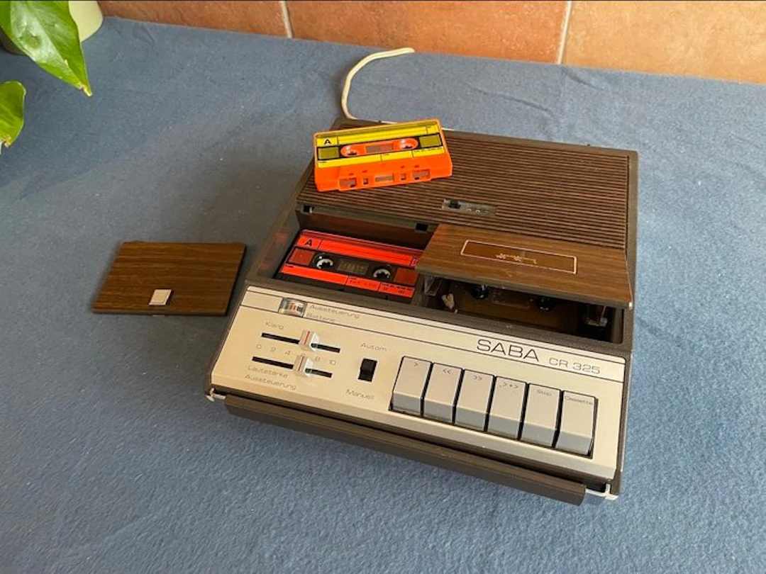 SABA - CR-325 Portable cassette player