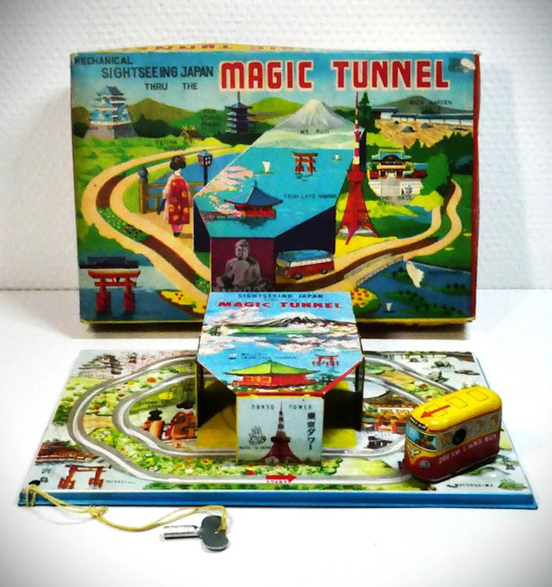 TPS / Toplay (Japan) # - Tin toy - 1960's Mechanical...