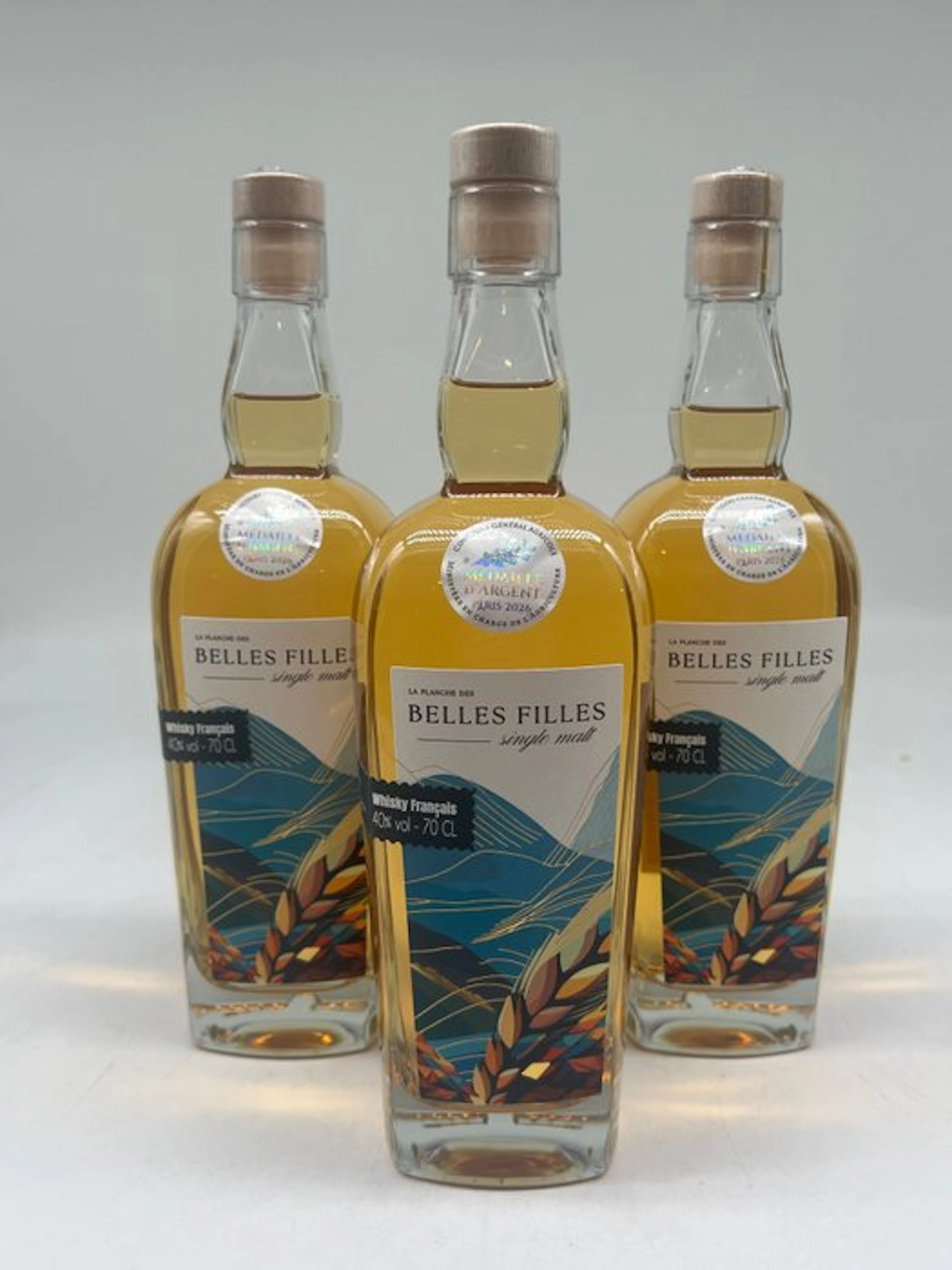 La Planche des Belles Filles - Single Malt - 700ml - 3 bottles