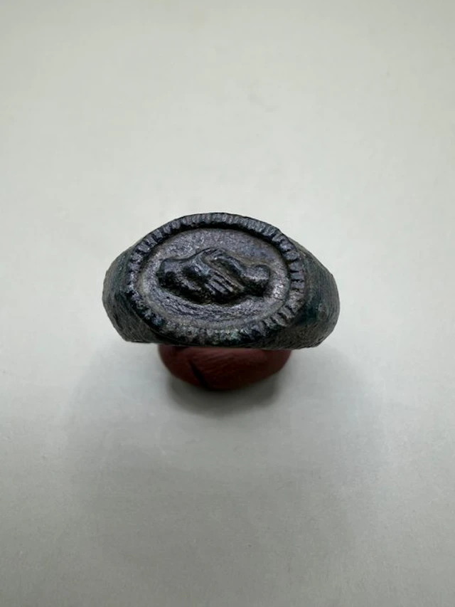 Ancient Roman Bronze Fingering - right-hand joint