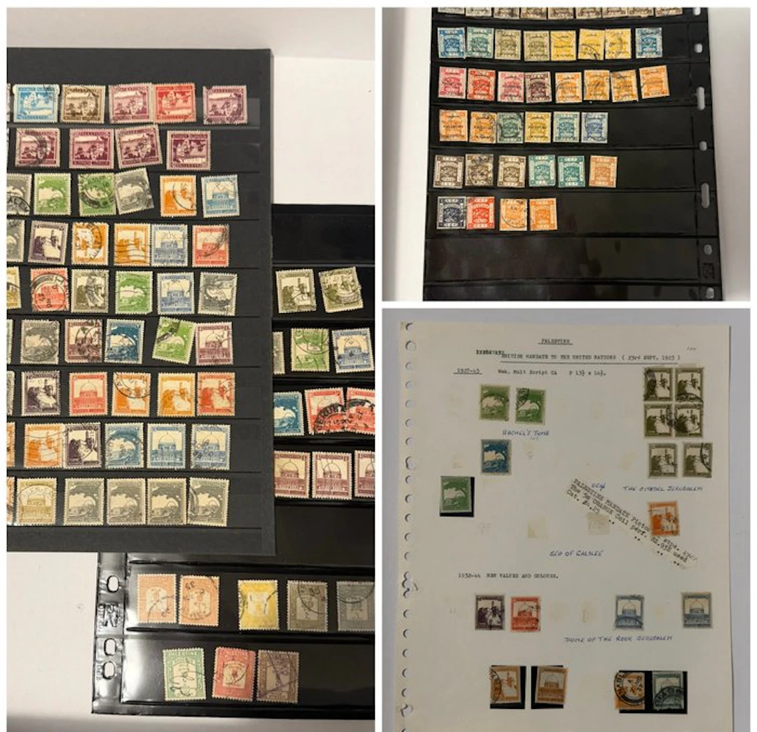Palestine 1918/1945 - British Palestine early stamps lot