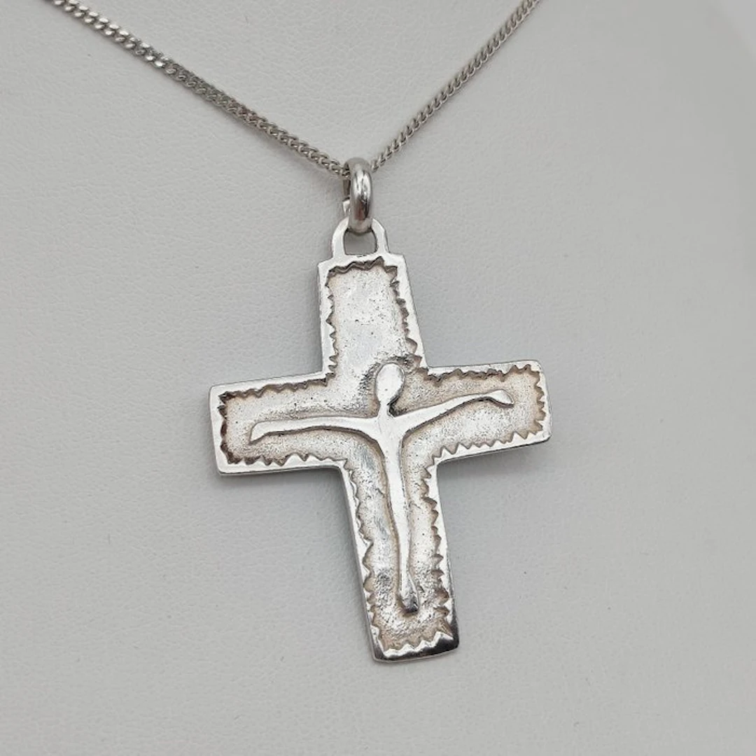 No reserve price - Necklace with pendant Silver - Reyt, France