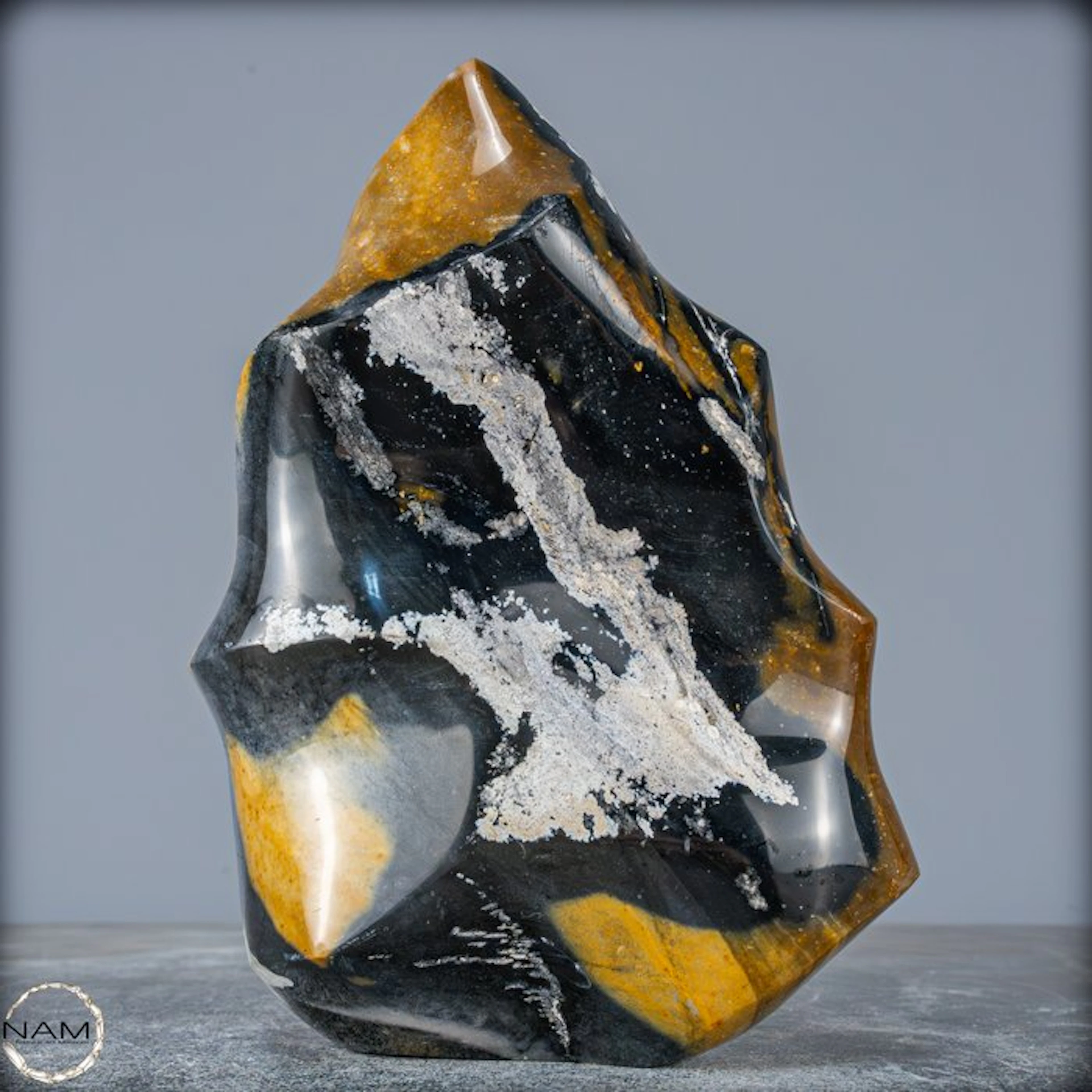 New Find! Rare Natural Jasper - Chalcedony Flame- 2033.54 g