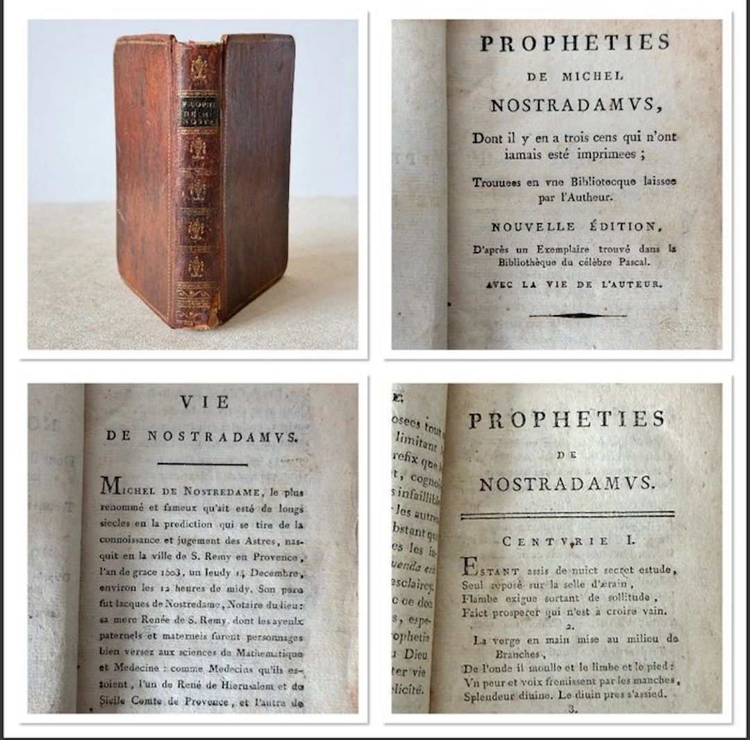 Nostradamus - Propheties de Michel Nostradamus - 1790