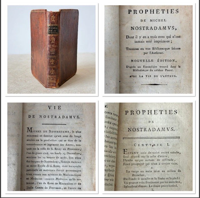 Nostradamus - Propheties de Michel Nostradamus - 1790
