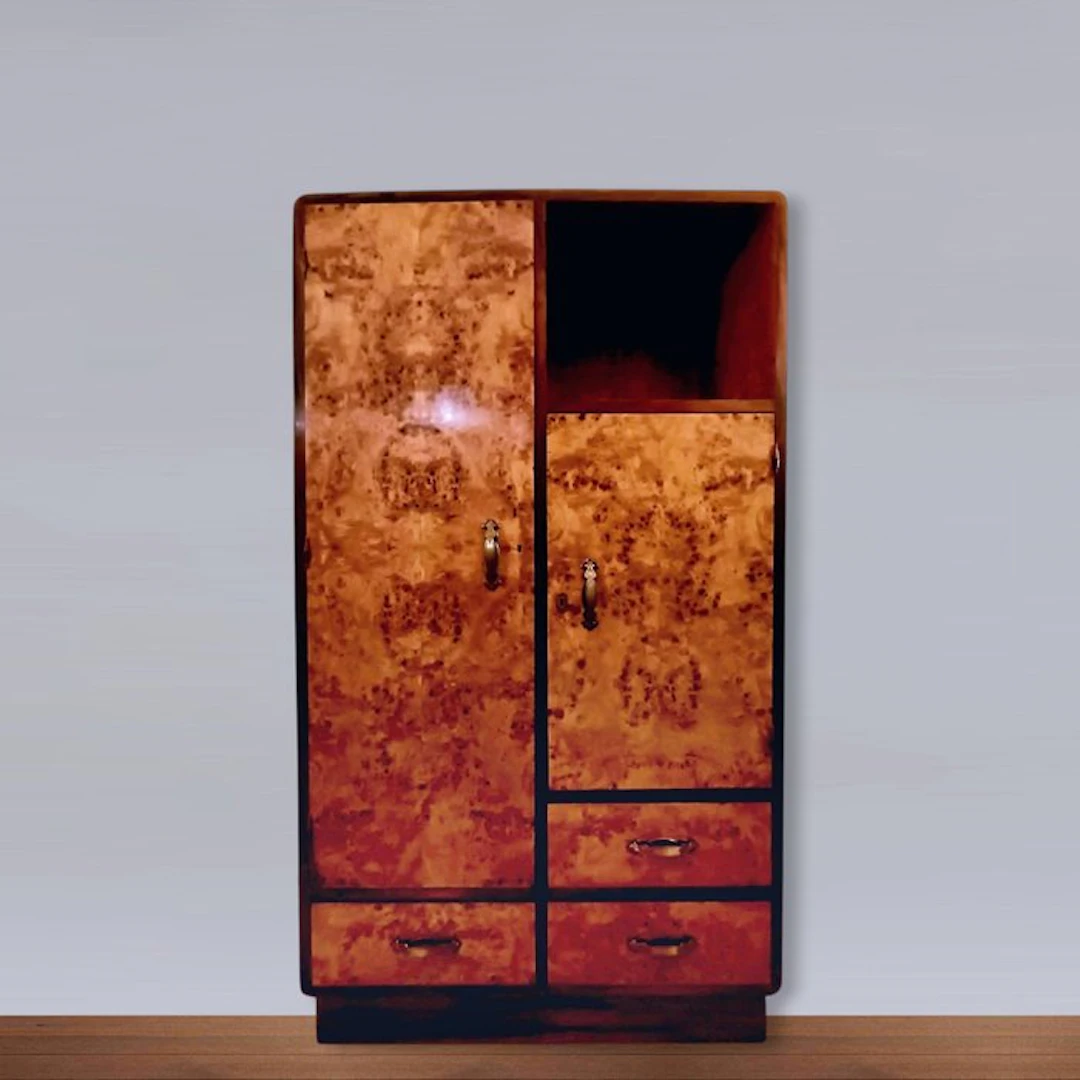 Atelier Varedo - Borsani - Wardrobe - Birch root, Bronze - 1936