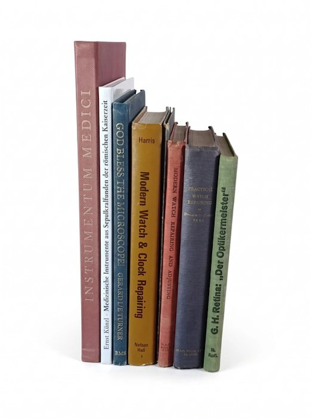 Verzameling Historische Vakboeken & Wetenschappelijke Geschiedenis – Horlogerie