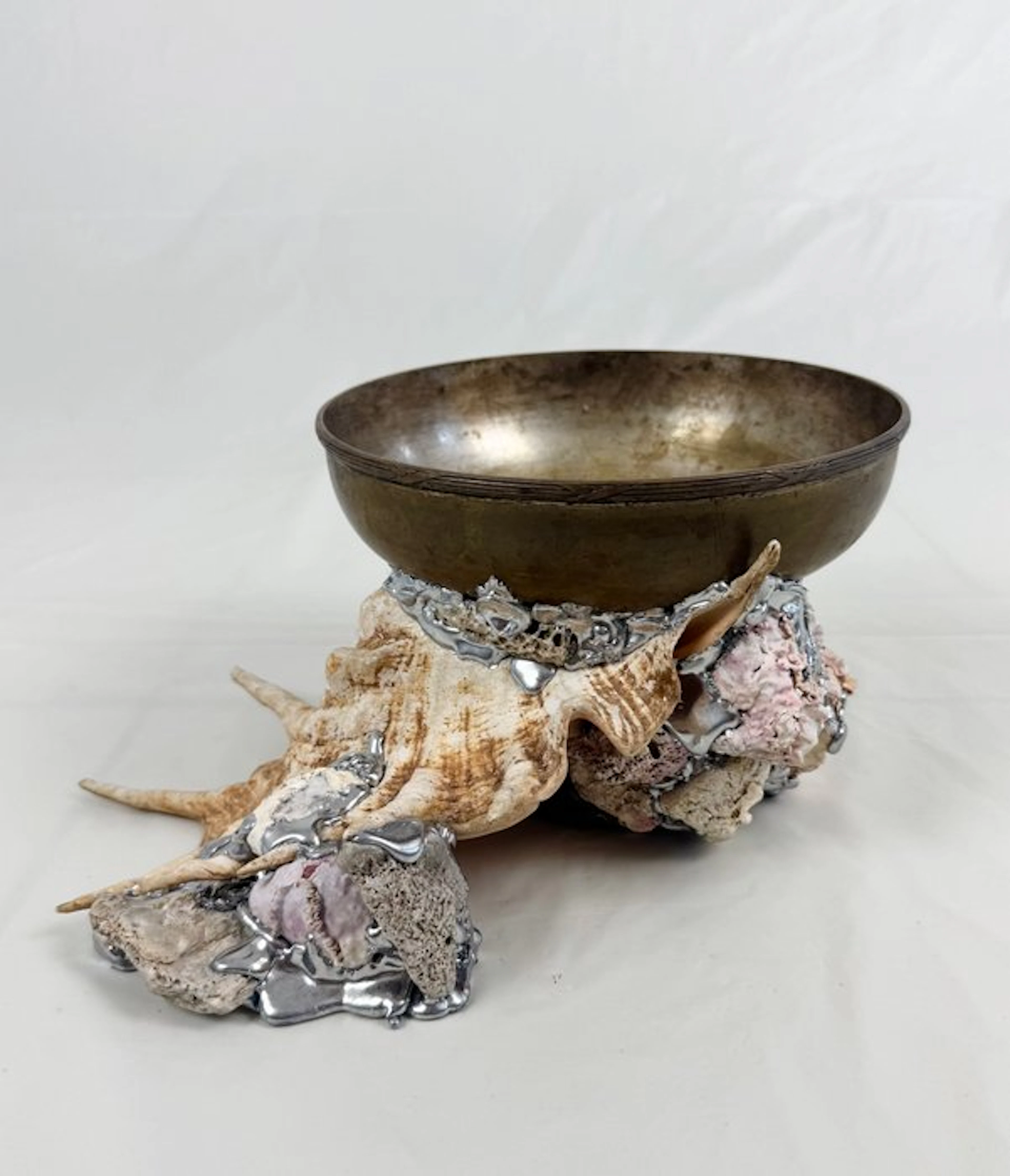 Bressolles Louis - Bressolles Louis - Vase - Copper, Shell