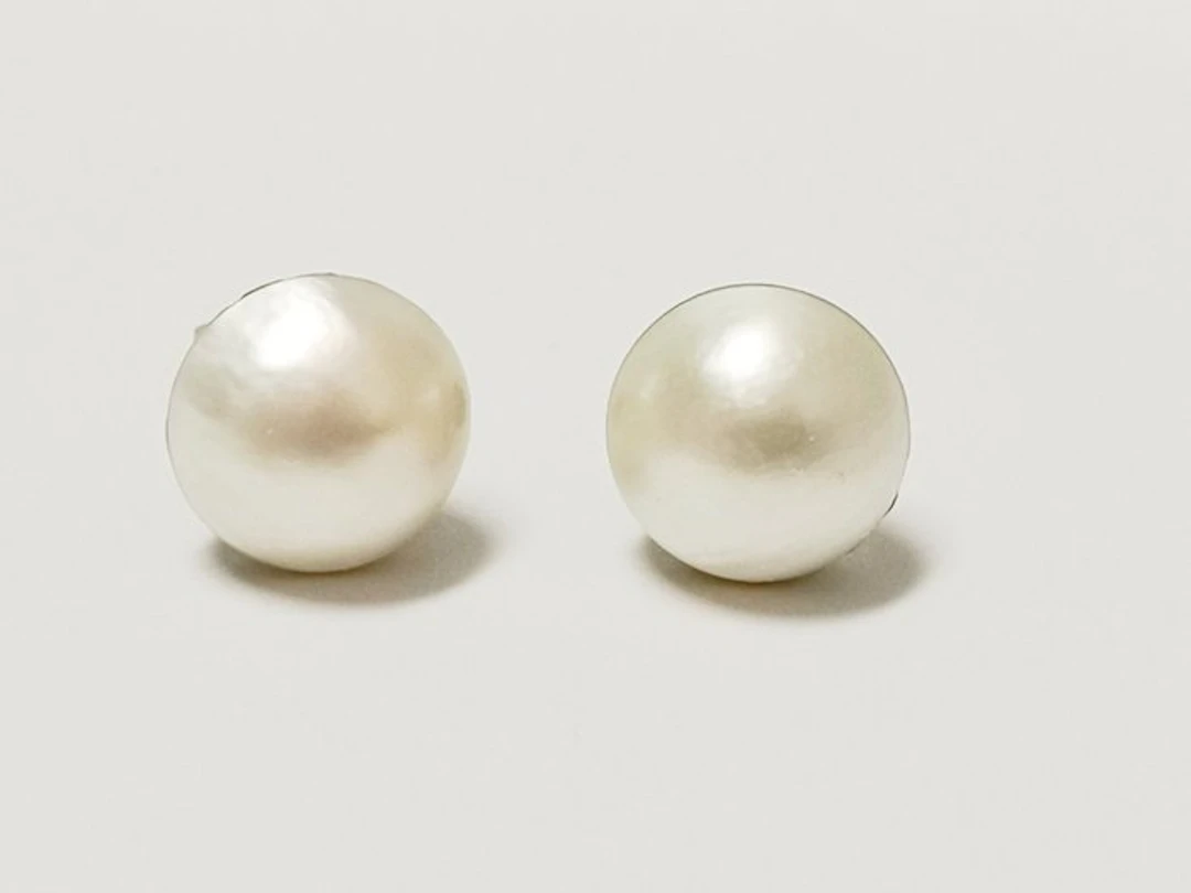 Earrings - 18 kt. White gold - Perla Mabé