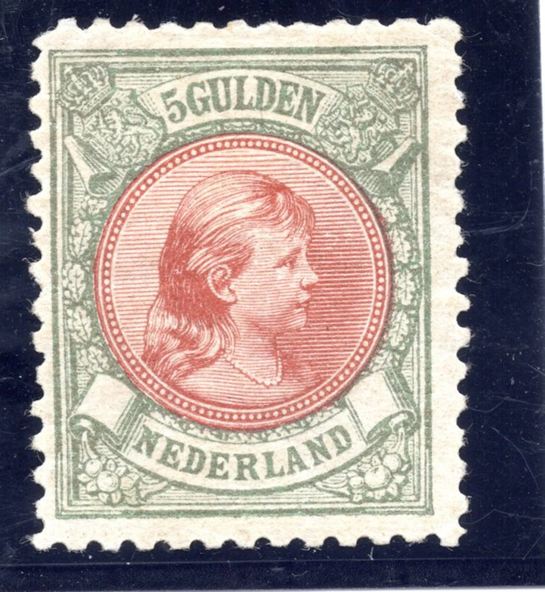 Netherlands 1893/1896 - Queen Wilhelmina type 'hanging...