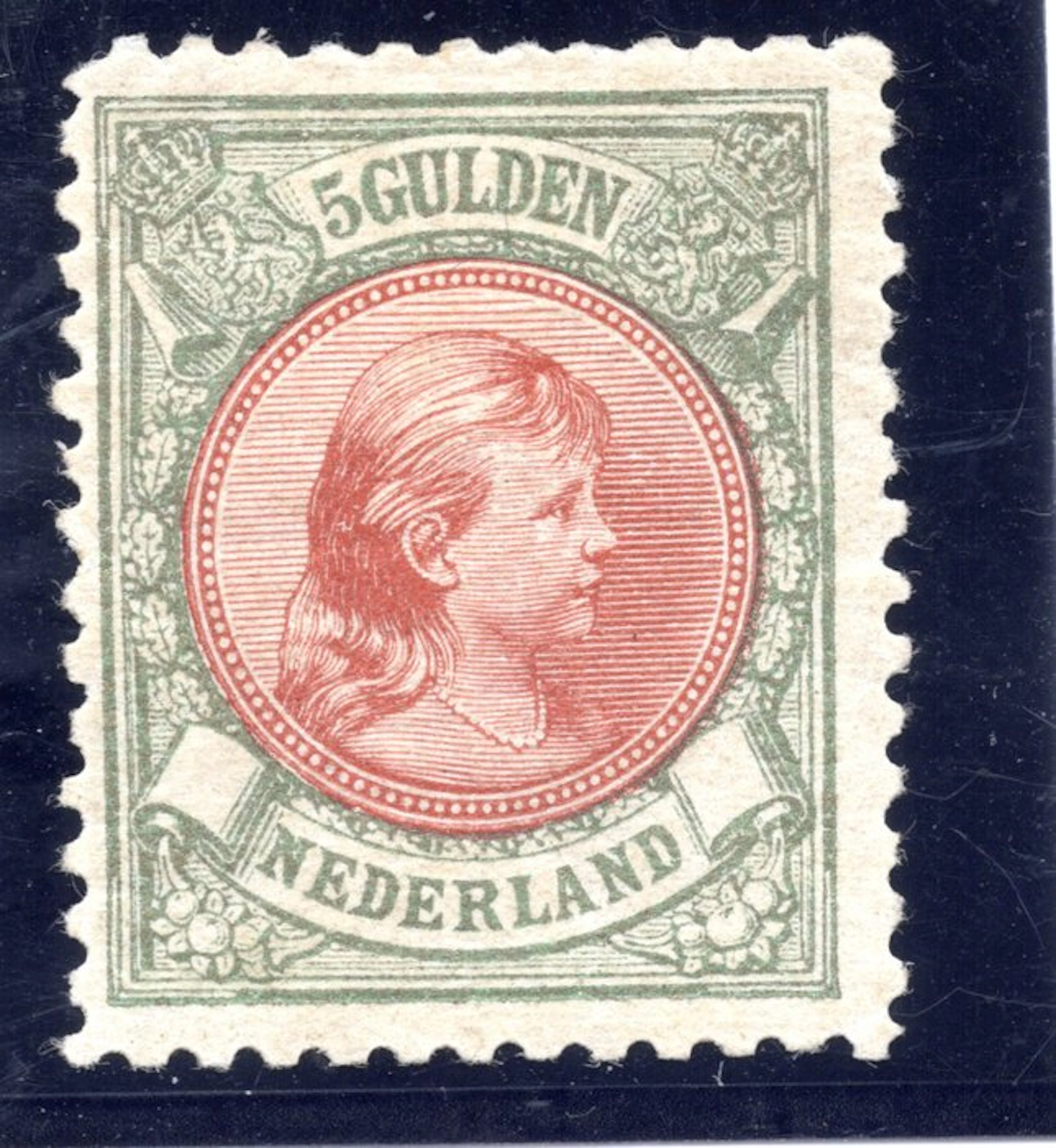 Netherlands 1893/1896 - Queen Wilhelmina type 'hanging...
