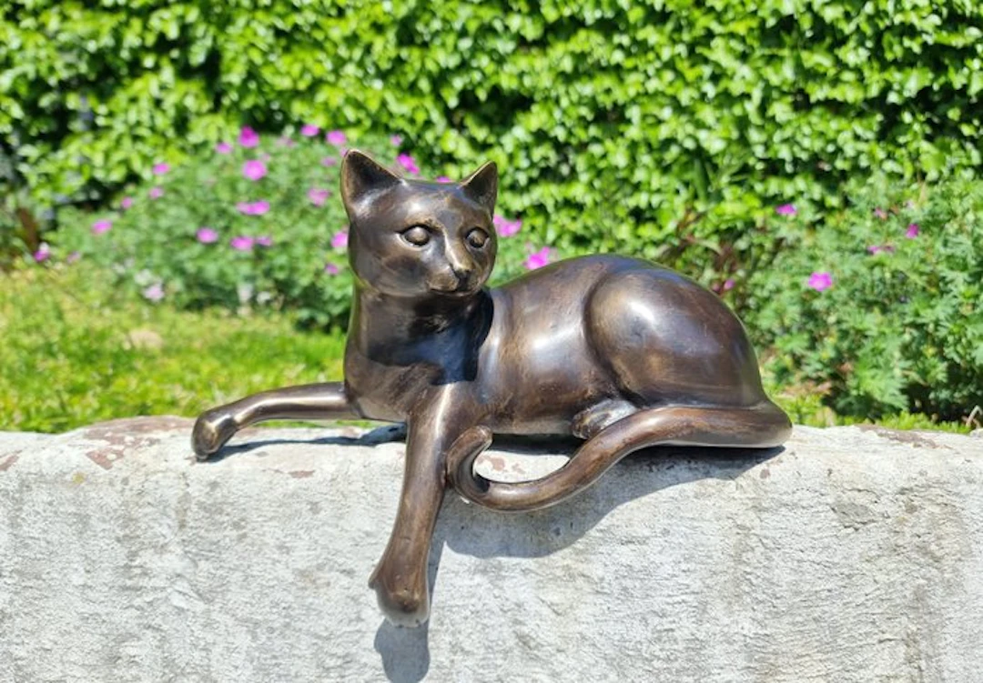 Figurine - Cat - Bronze