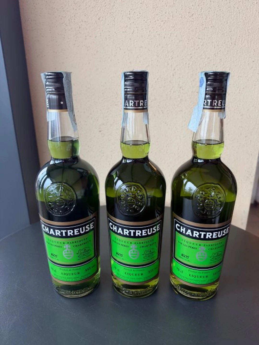 Chartreuse - Green - Aiguenoire - b. 2026 - 70cl - 3 bottles