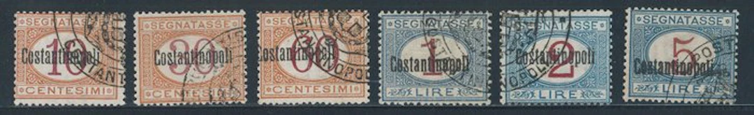Levant (Italian post offices from 1874 to 1923)...