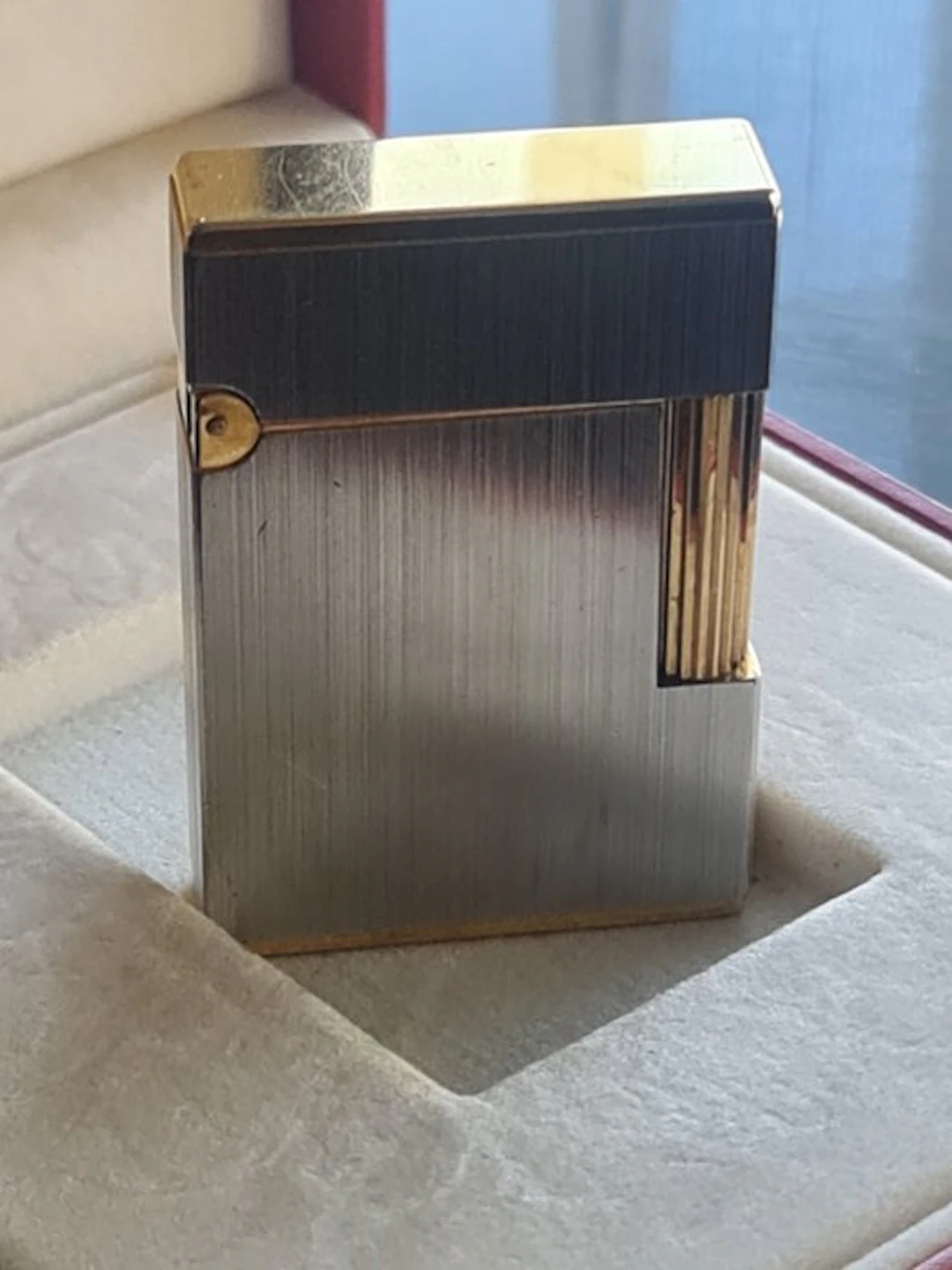 S.T. Dupont - Pocket lighter - Gold plated, Steel (stainless)