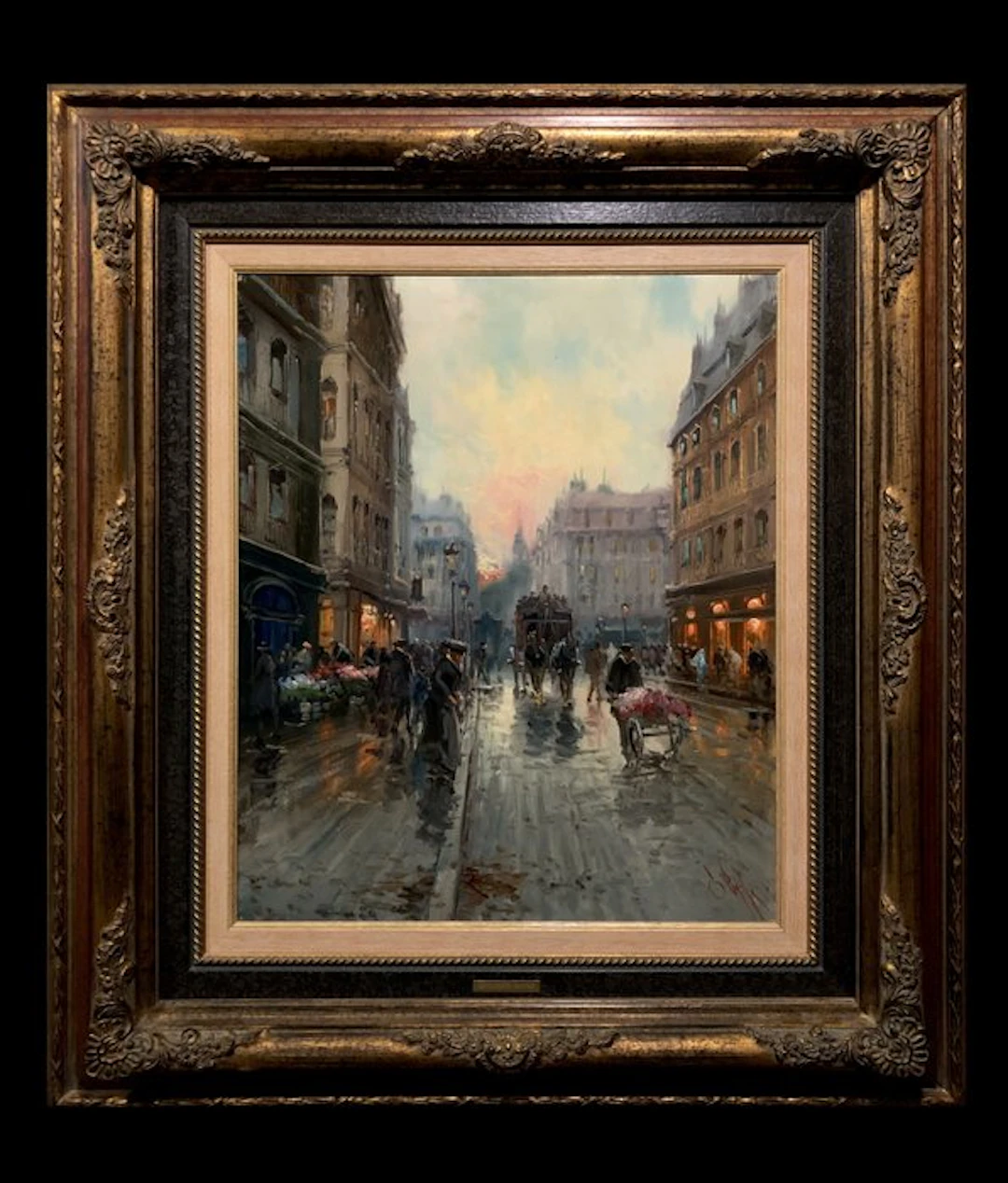 Emilio Payés (1935) - Paris: Rue Beaubourg