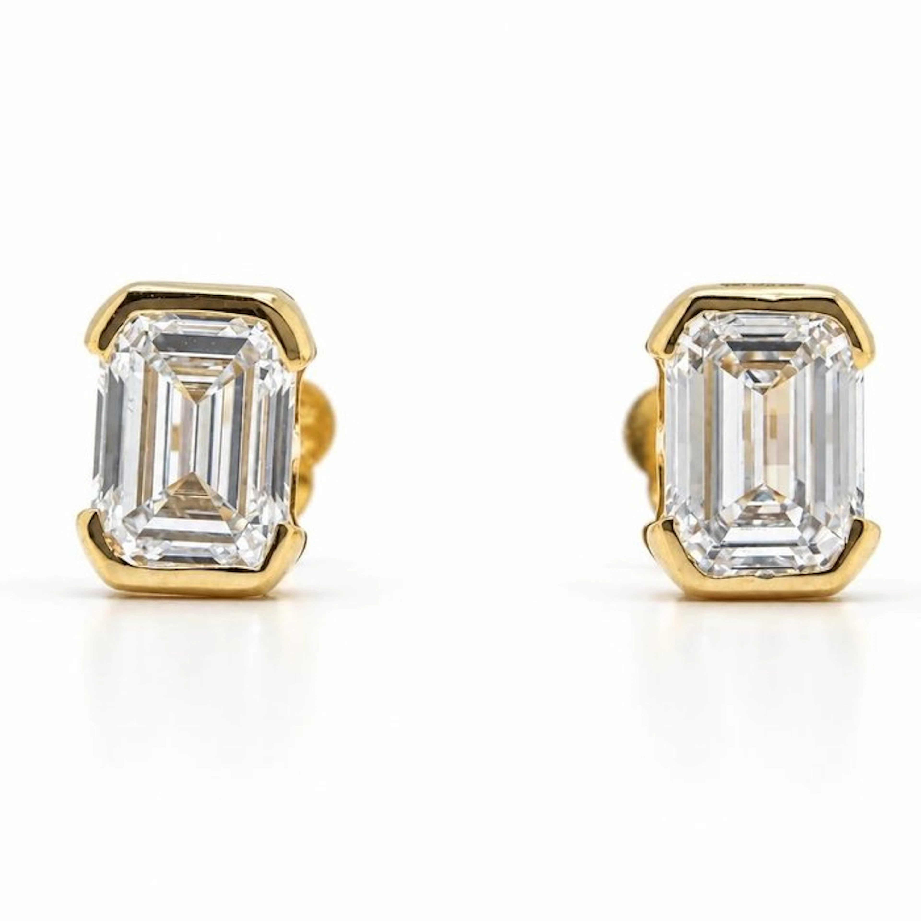 No reserve price - Earrings - 14 kt