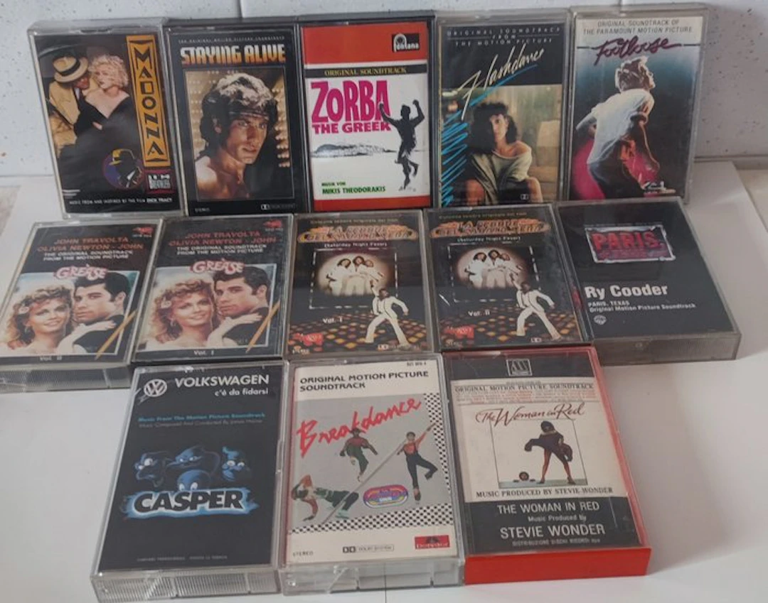 Various Original Soundtracks - 13 x tapes feat