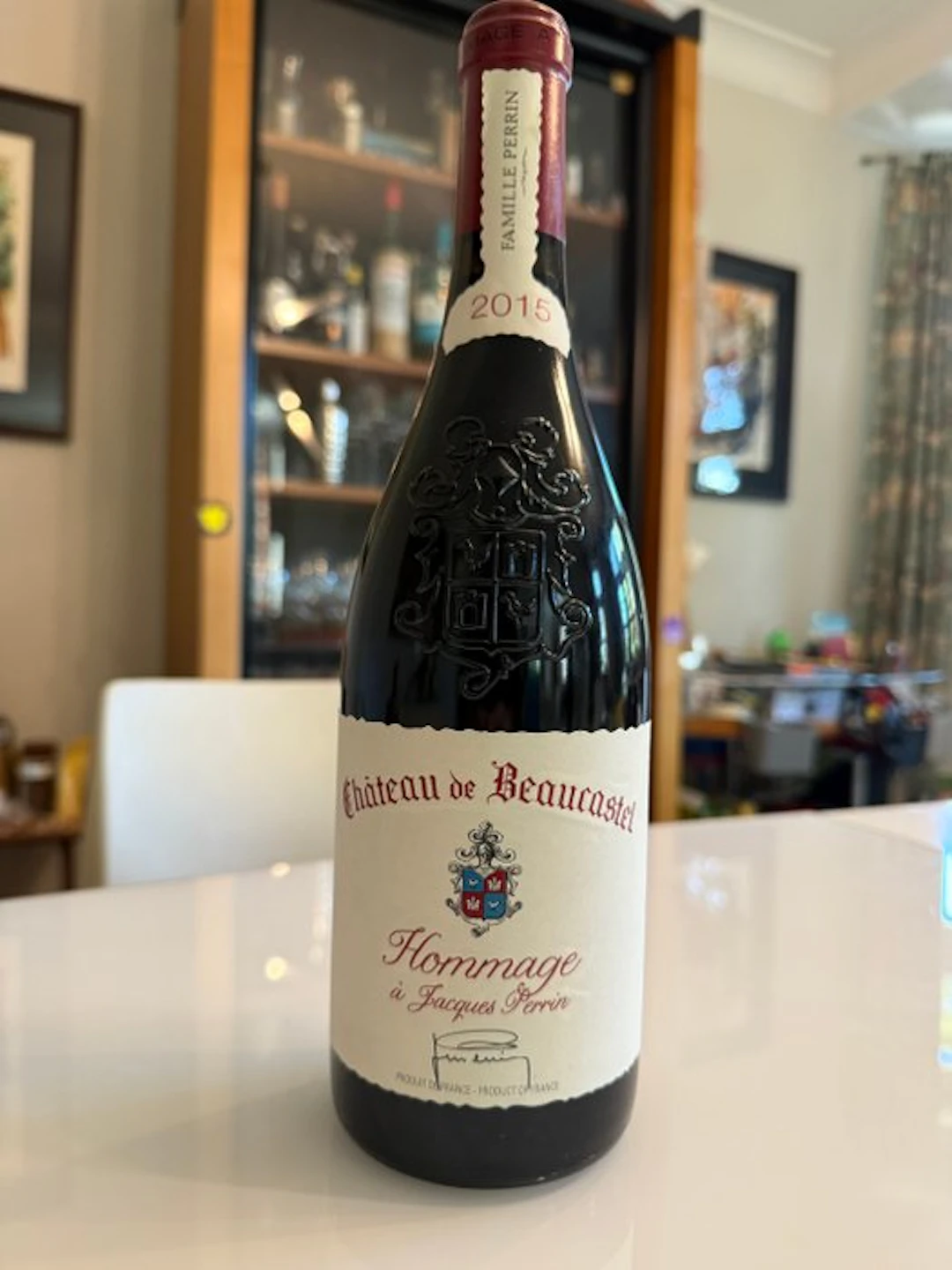 2015 Château de Beaucastel Hommage à Jacques Perrin...