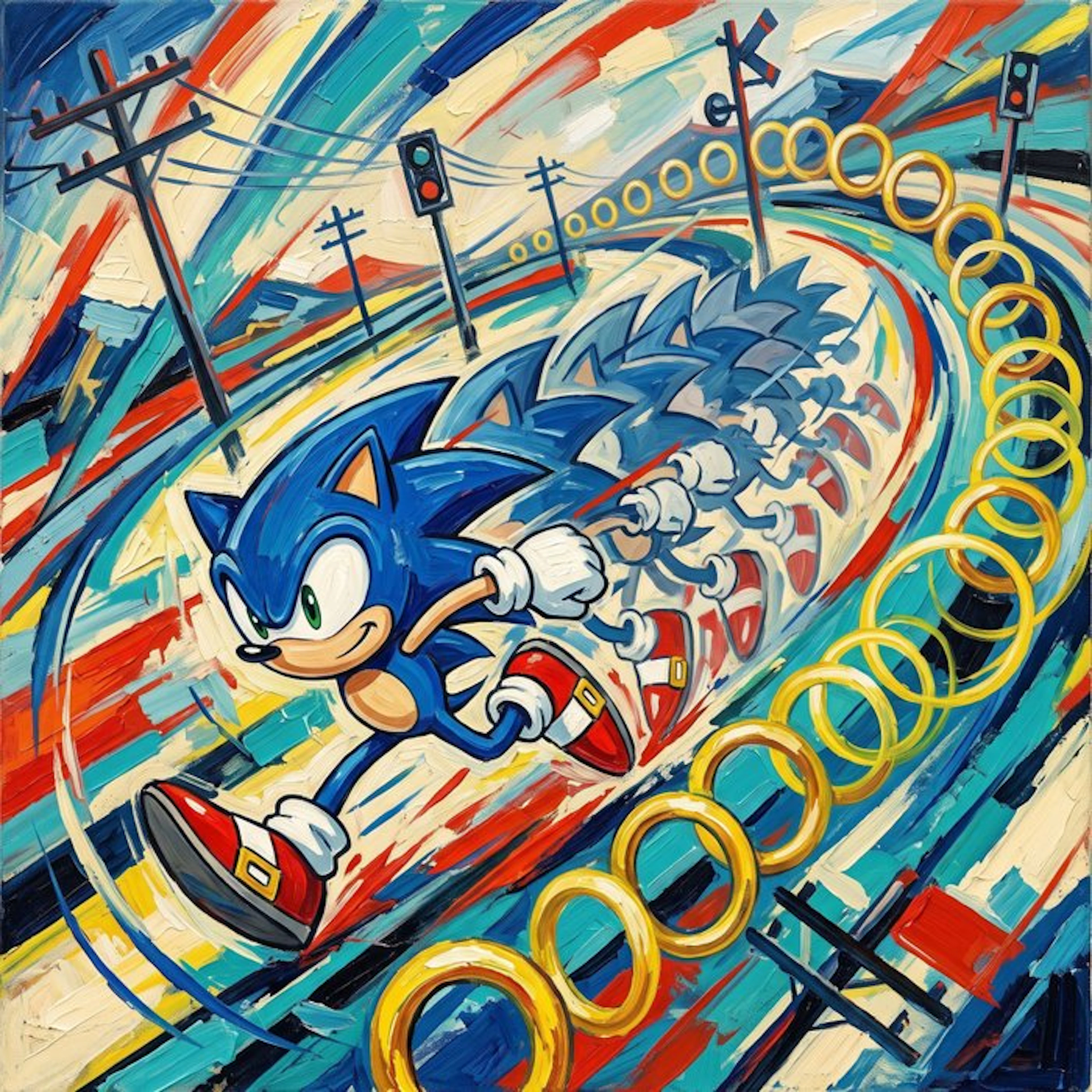 MEDSAN - Sonic Speed Rush (疾走するソニック) - UNIQUE WORK