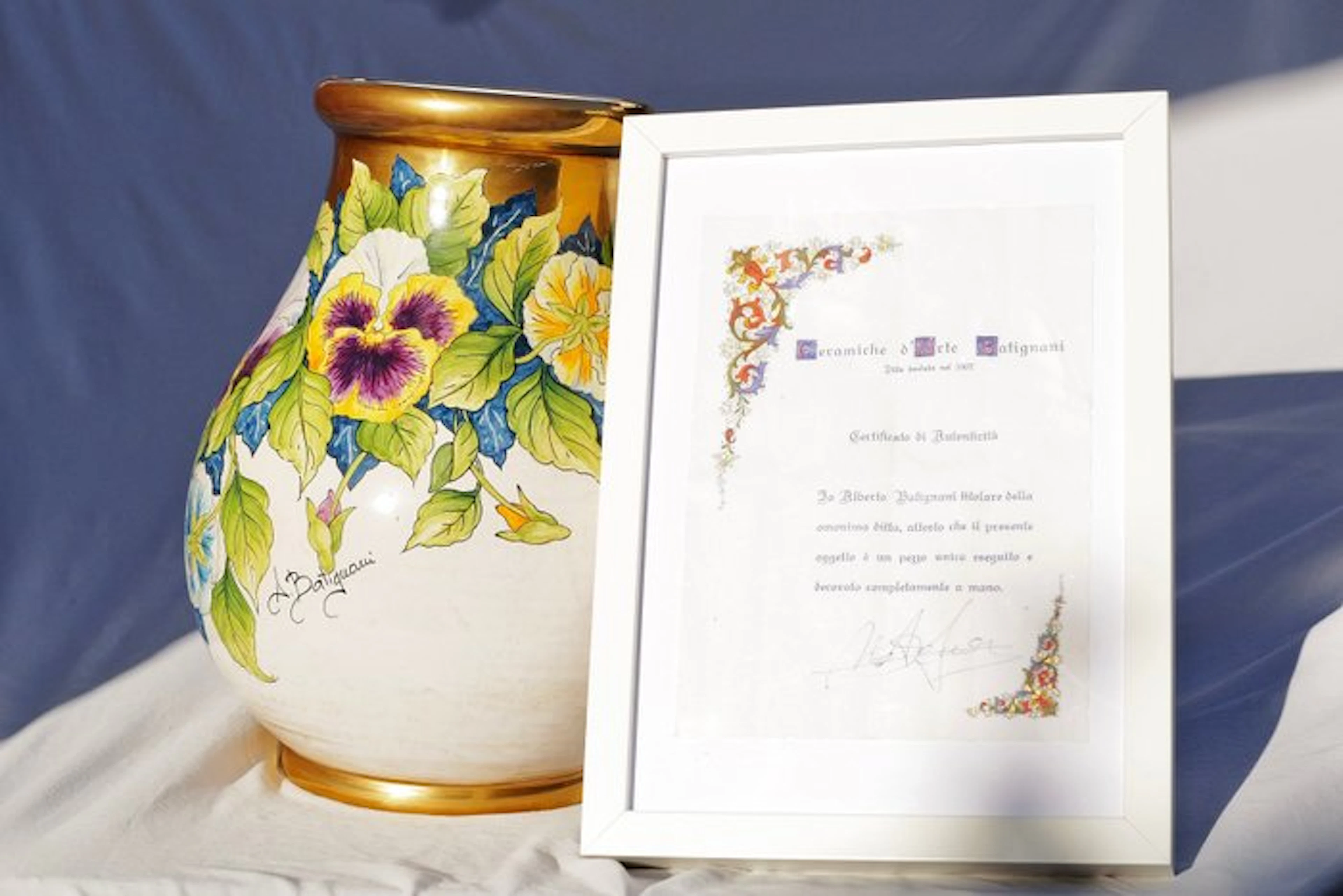 A.Batignani - Alberto Batignani - Single-flower vase - Ceramic