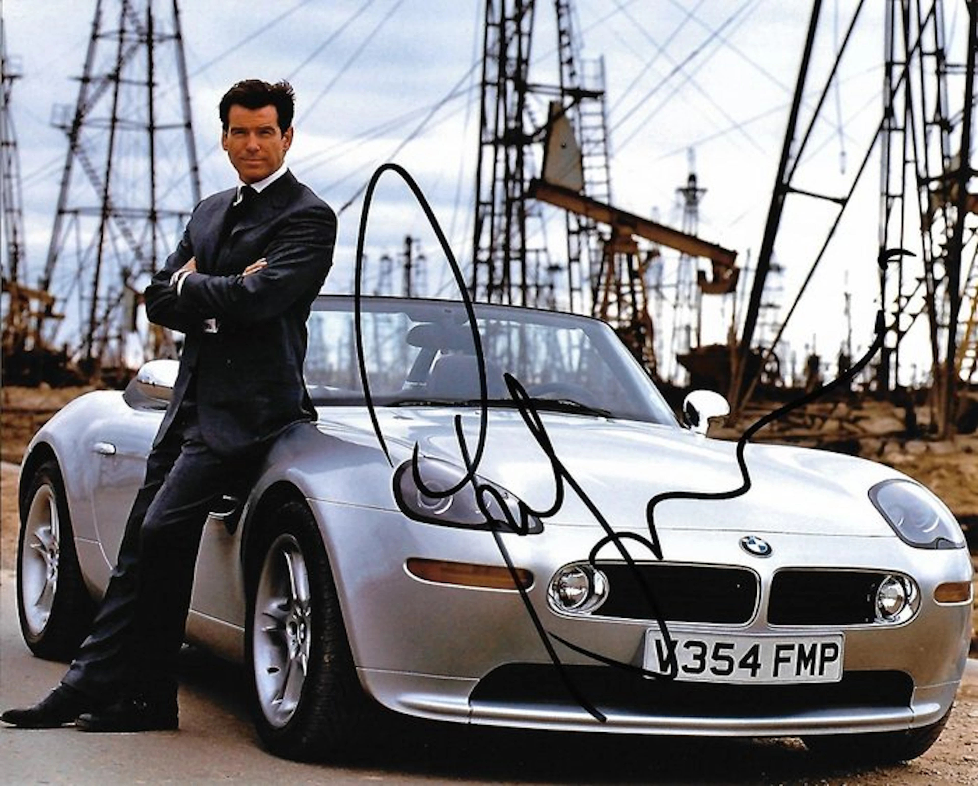 Pierce Brosnan - Autographed Photo "The World is Not...