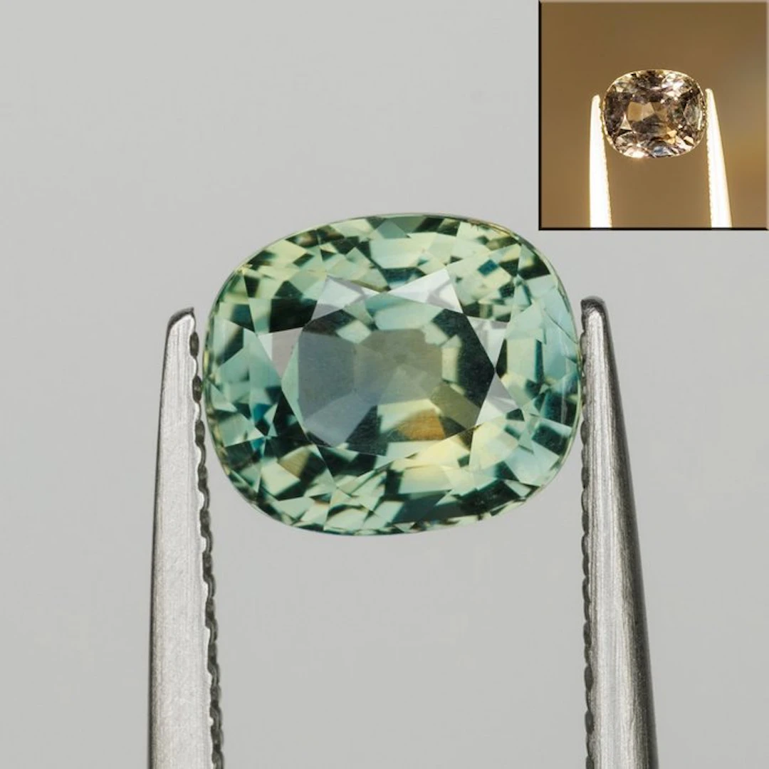 1 pcs Blue, Violet Sapphire - 2.06 ct - Gemological Institute of America (GIA)