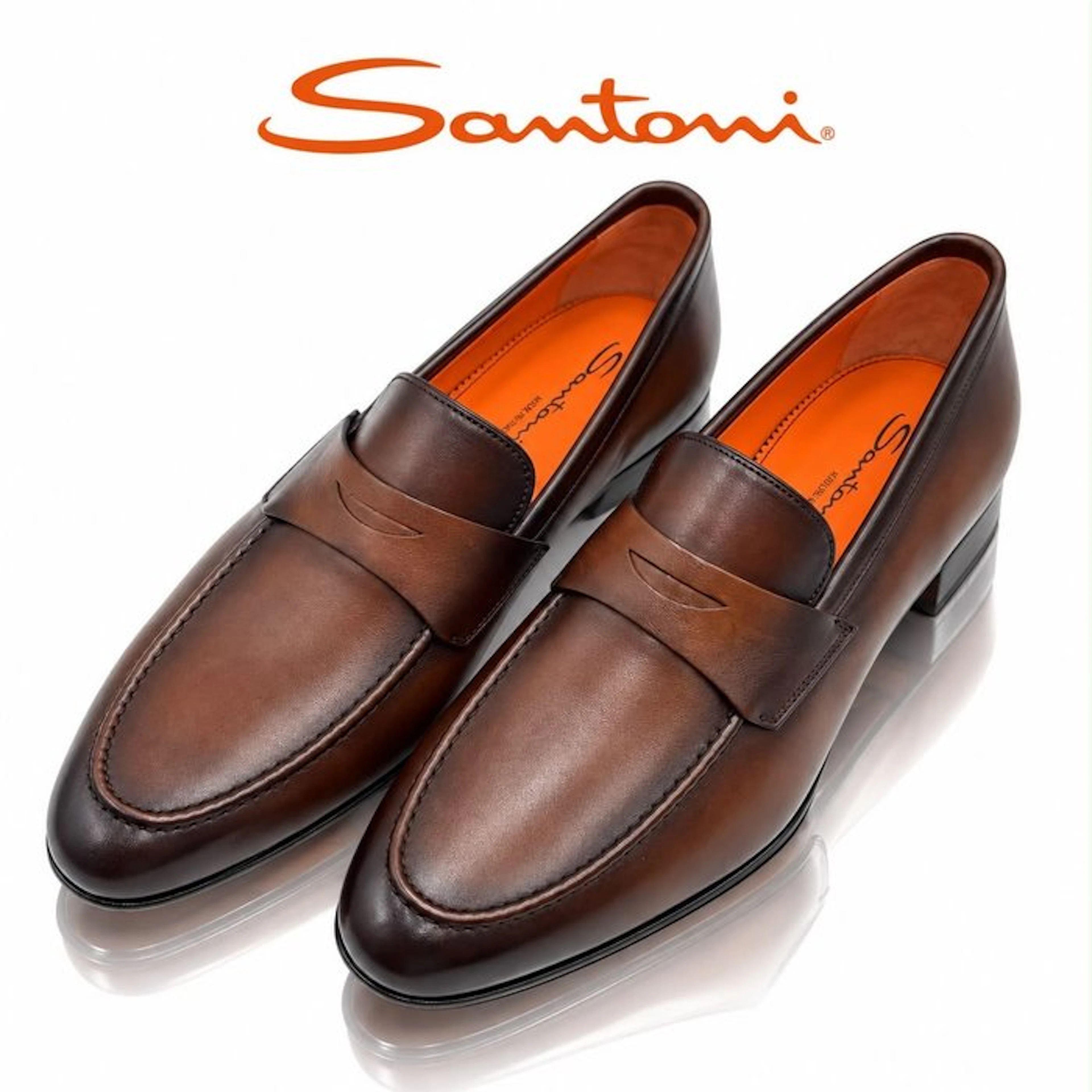 Santoni - Loafers - Size: EU 40.5 - New in box