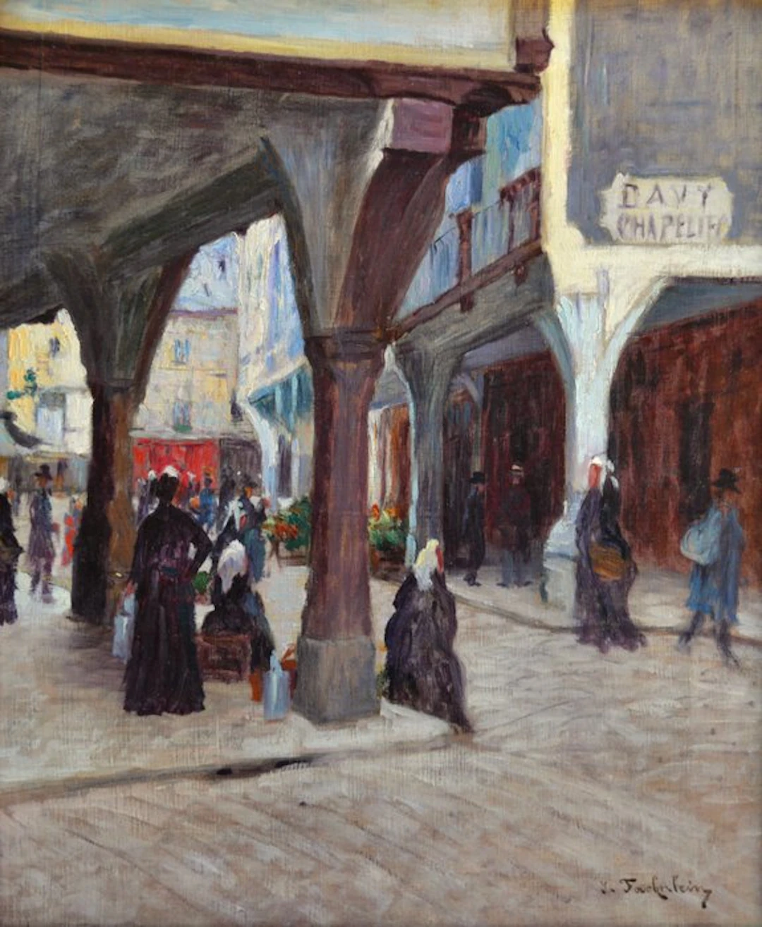 Jules Faehnlein (XIX-XXe siècle) - Rue de l'Apport à Dinan