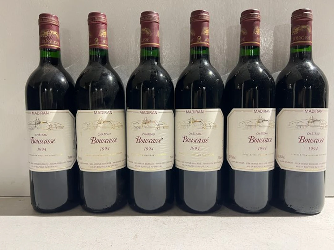 1994 Chateau Bouscassé - Madiran - 6 Bottles (0.75L)