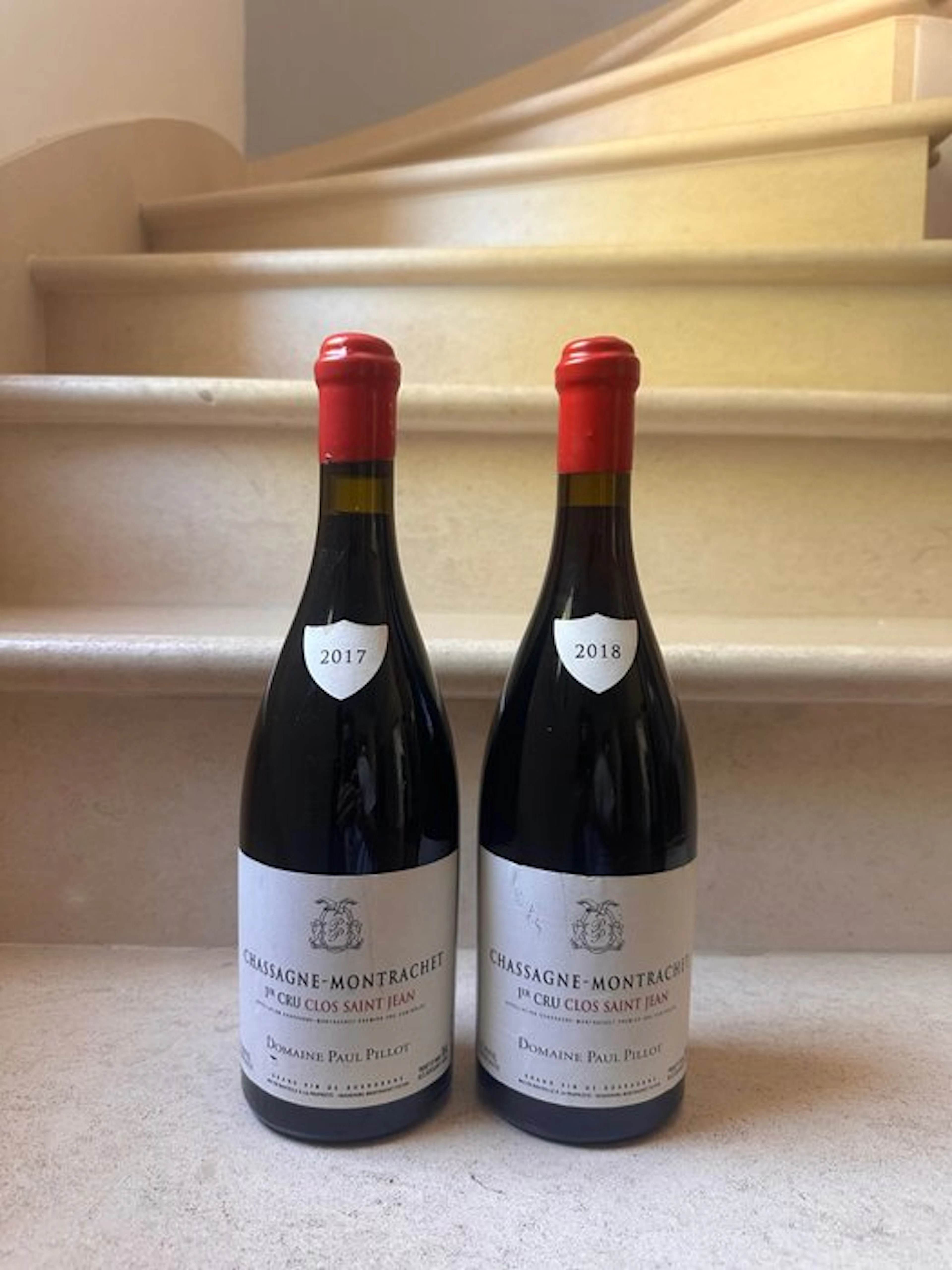 2017 & 2018 Domaine Paul Pillot "Clos Saint-Jean"...