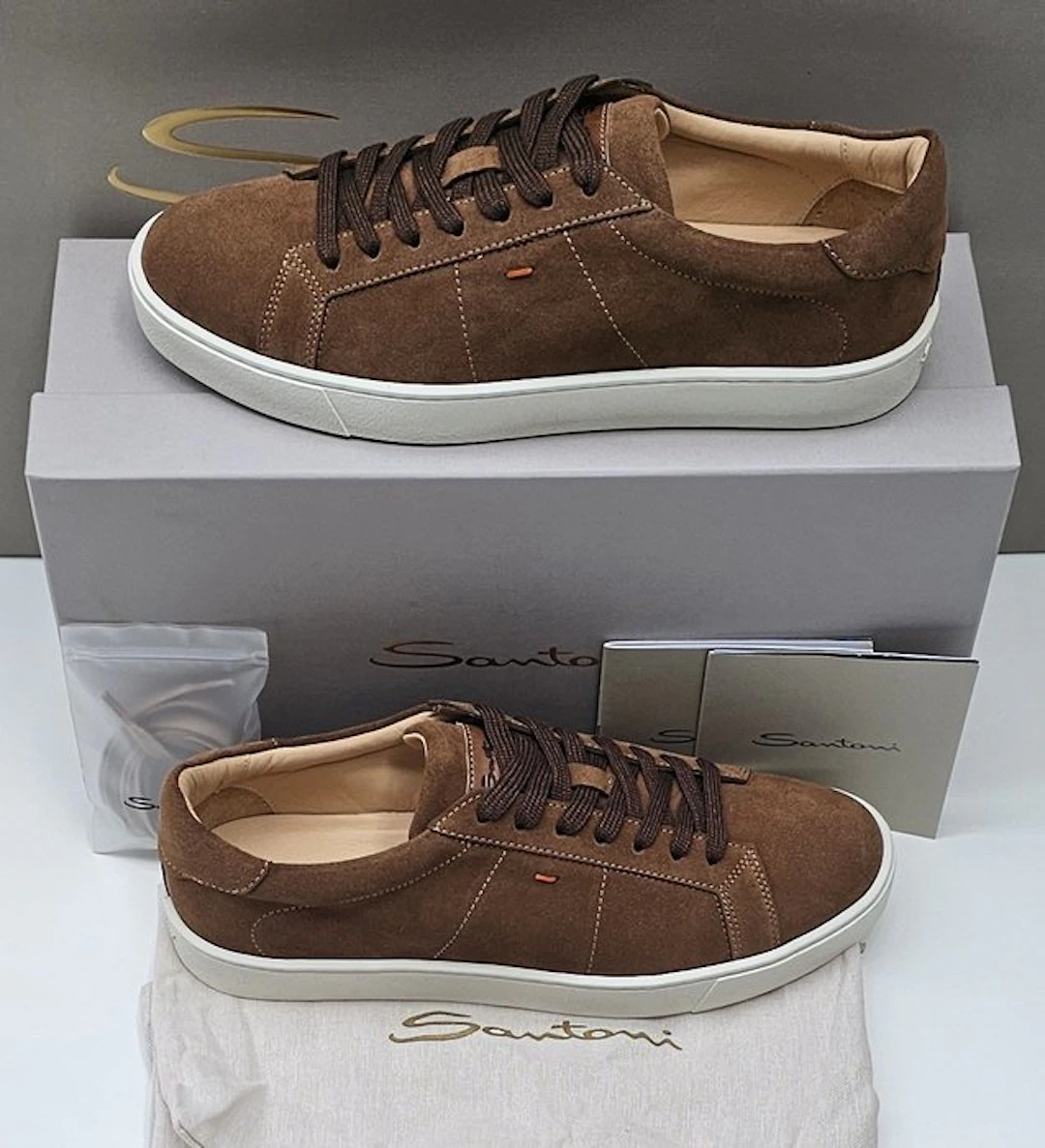 Santoni - Sneakers - Size: EU 42, EU 42.5 - New with tags