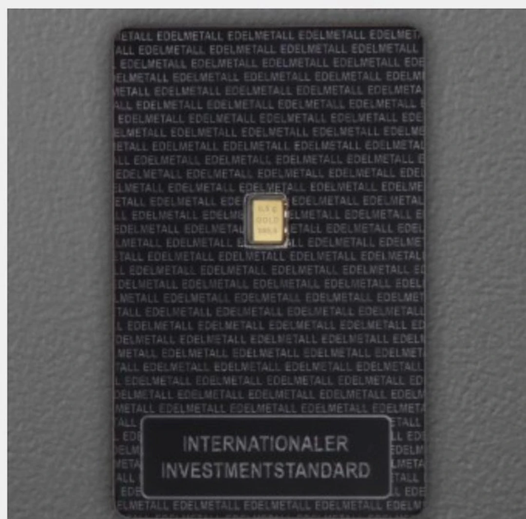 0,5 Gramm - Gold (No reserve price)