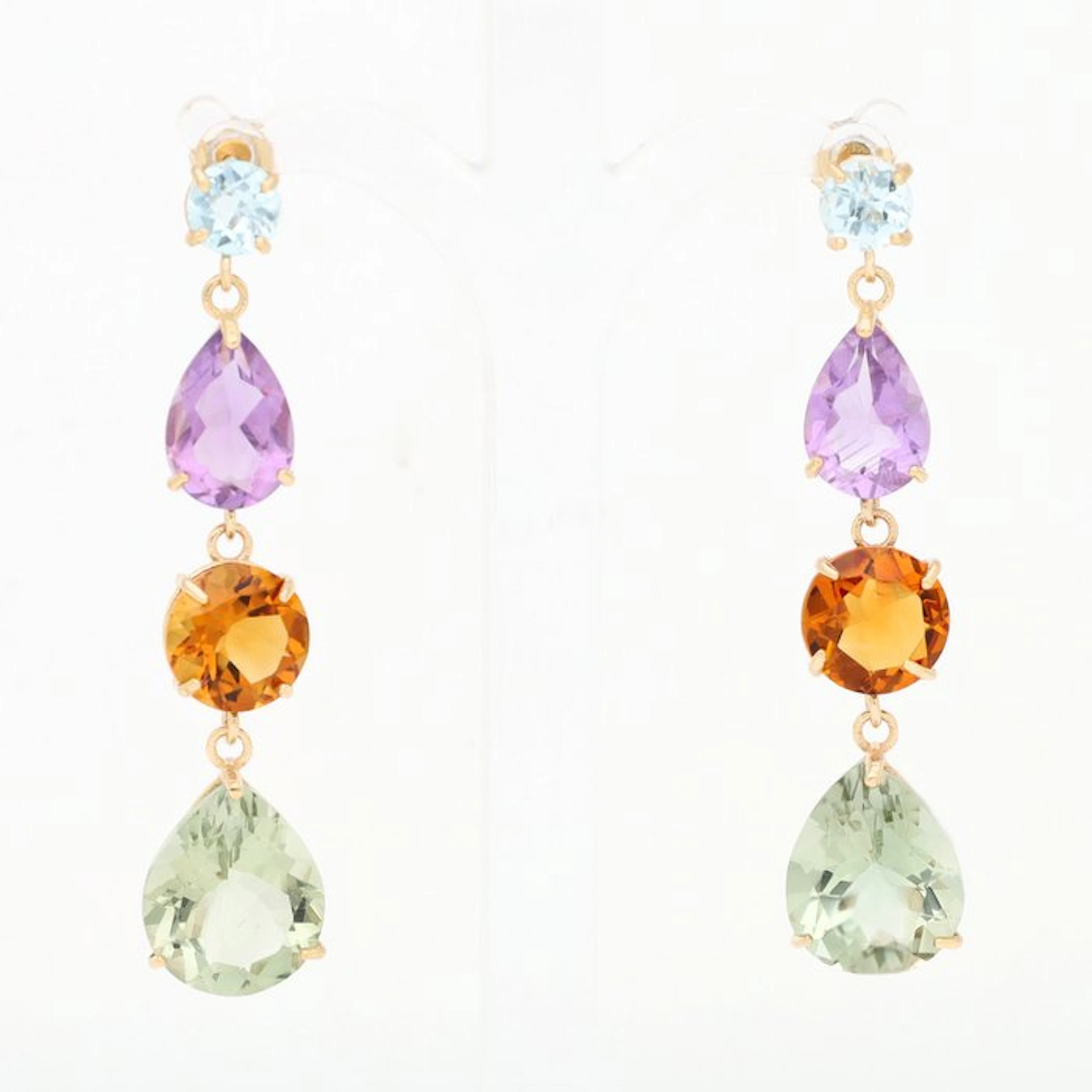 Earrings - 14 kt. Yellow gold