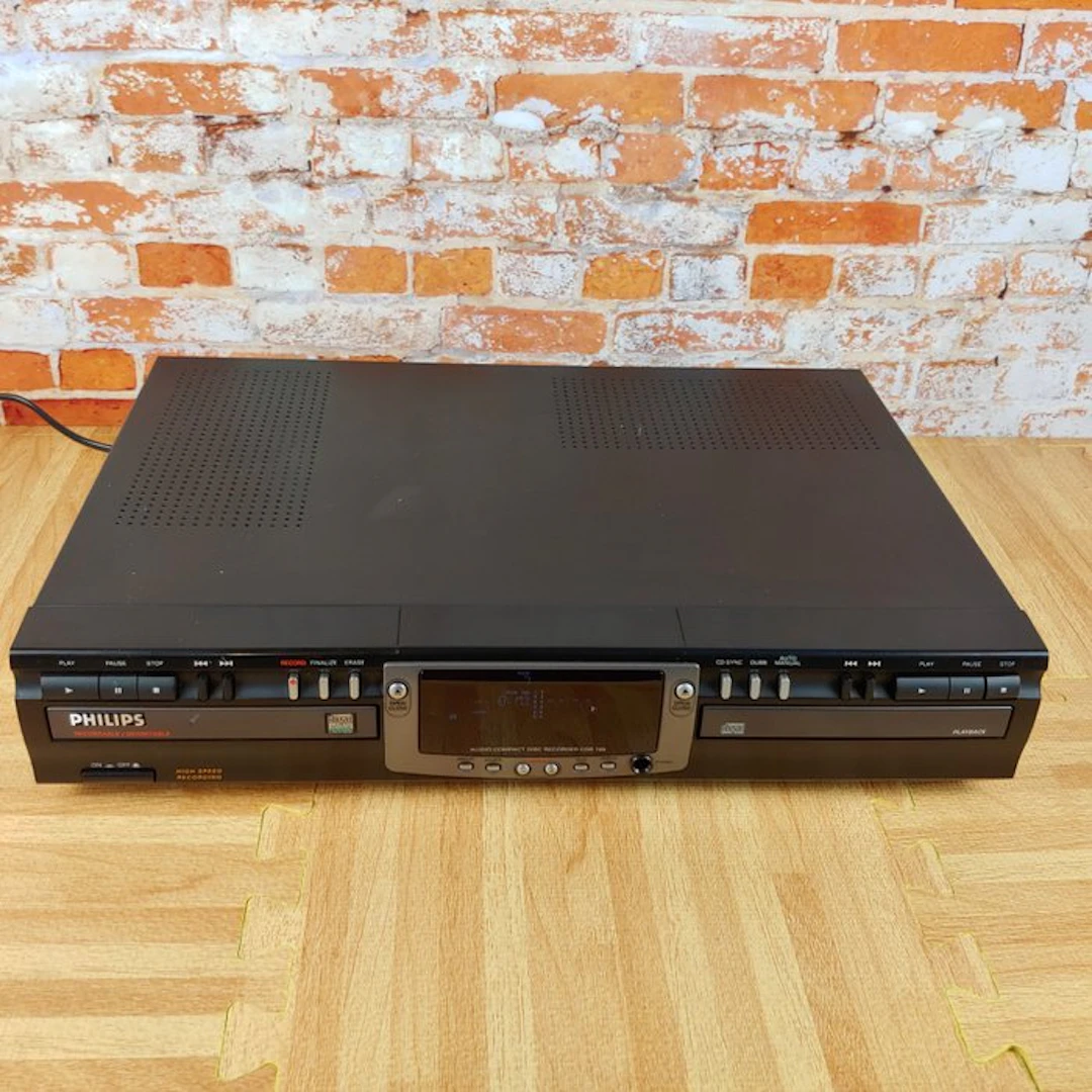 Philips - CDR765 / Dual-deck standalone CD recorder/player CD recorder