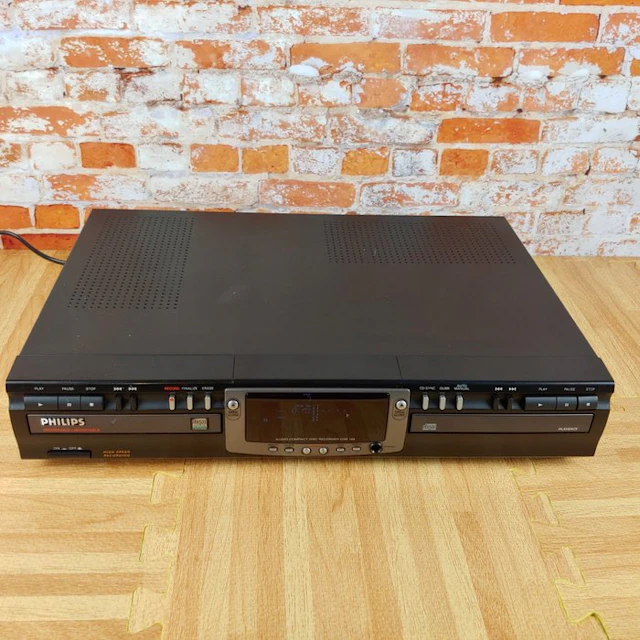 Philips - CDR765 / Dual-deck standalone CD recorder/player CD recorder